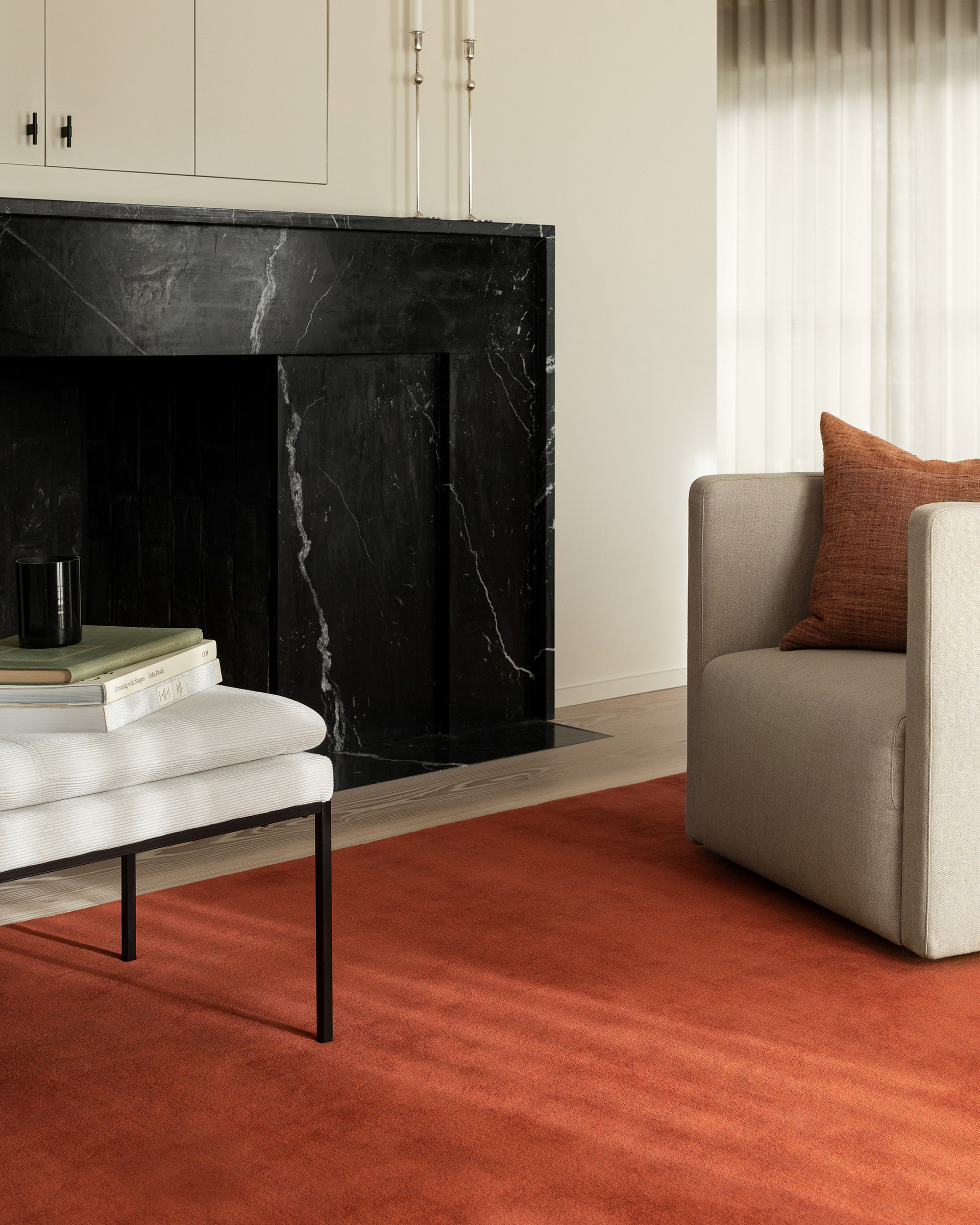 Kilimas Grand - Brick Red