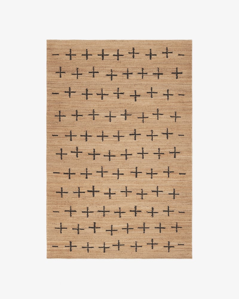 Jute Cross – Black
