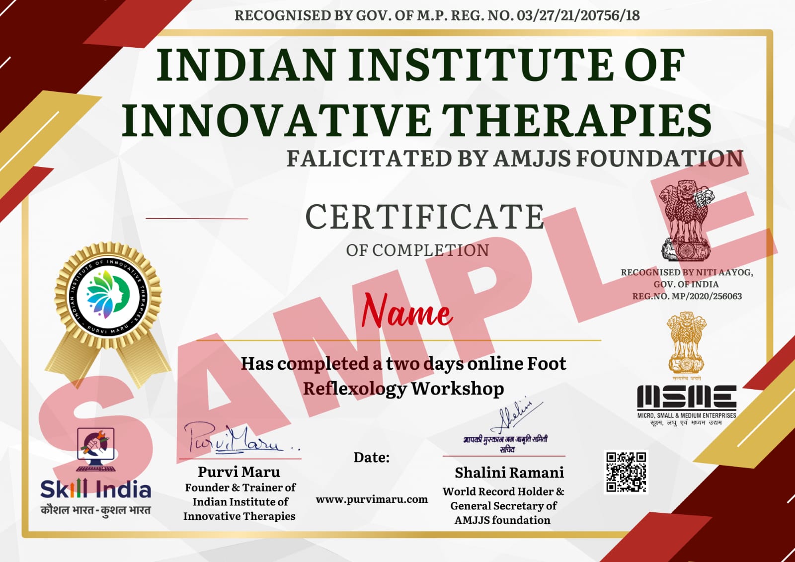 FOOT REFLEXOLOGY WORKSHOP