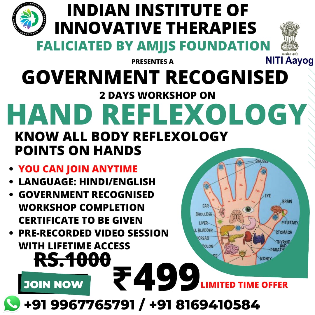 HAND REFLEXOLOGY WORKSHOP