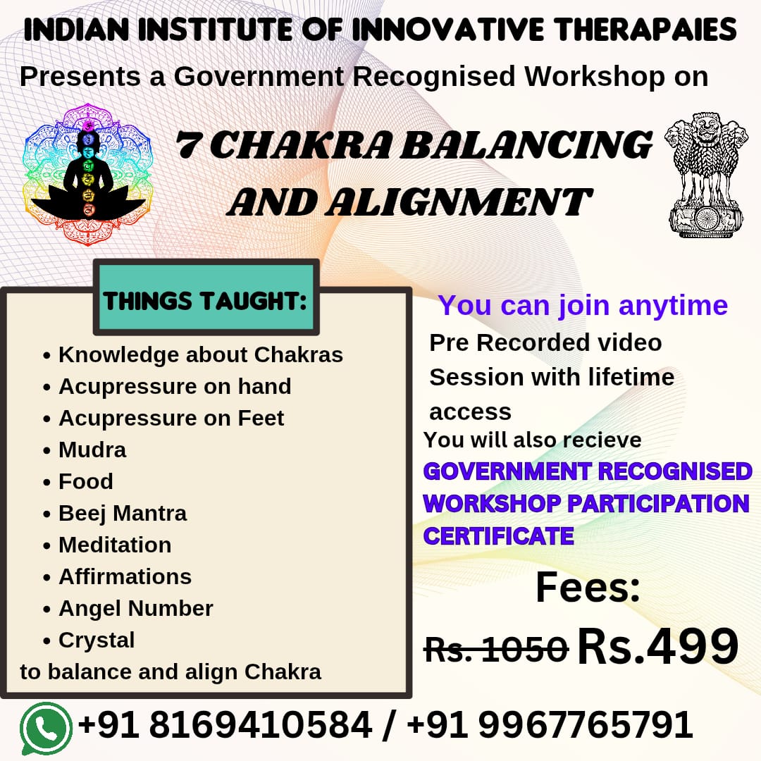 7 CHAKRA BALANCING & ALIGNMENT WORKSHOP