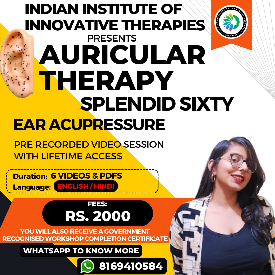 SPLENDID SIXTY AURICULAR THERAPY (Ear Acupressure)