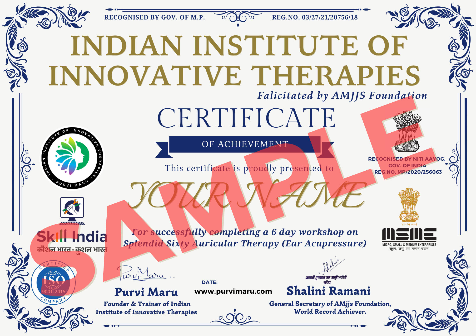 SPLENDID SIXTY AURICULAR THERAPY  (Ear Acupressure)