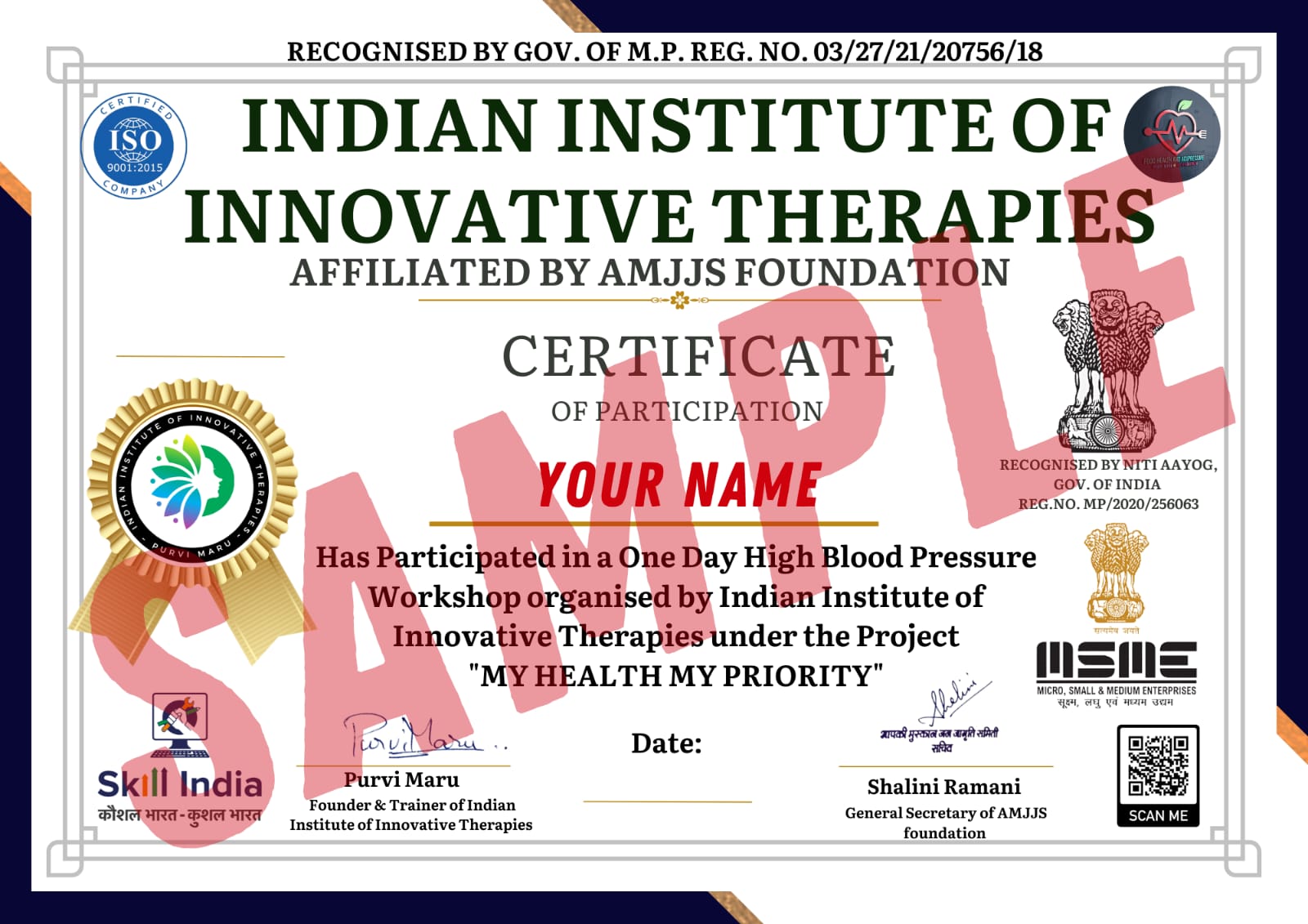 High Blood Pressure Workshop