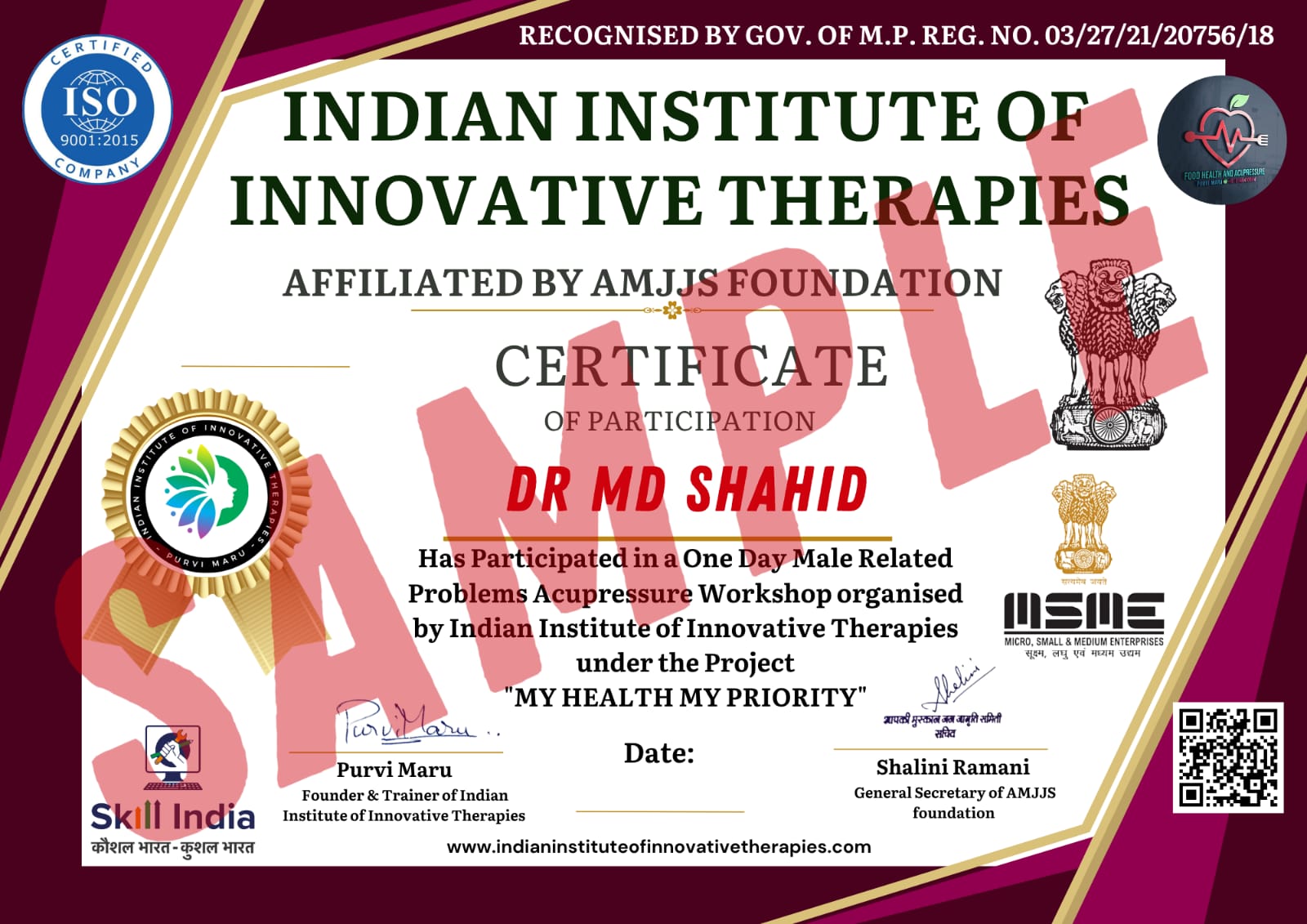 Male Sexual Problems Workshop