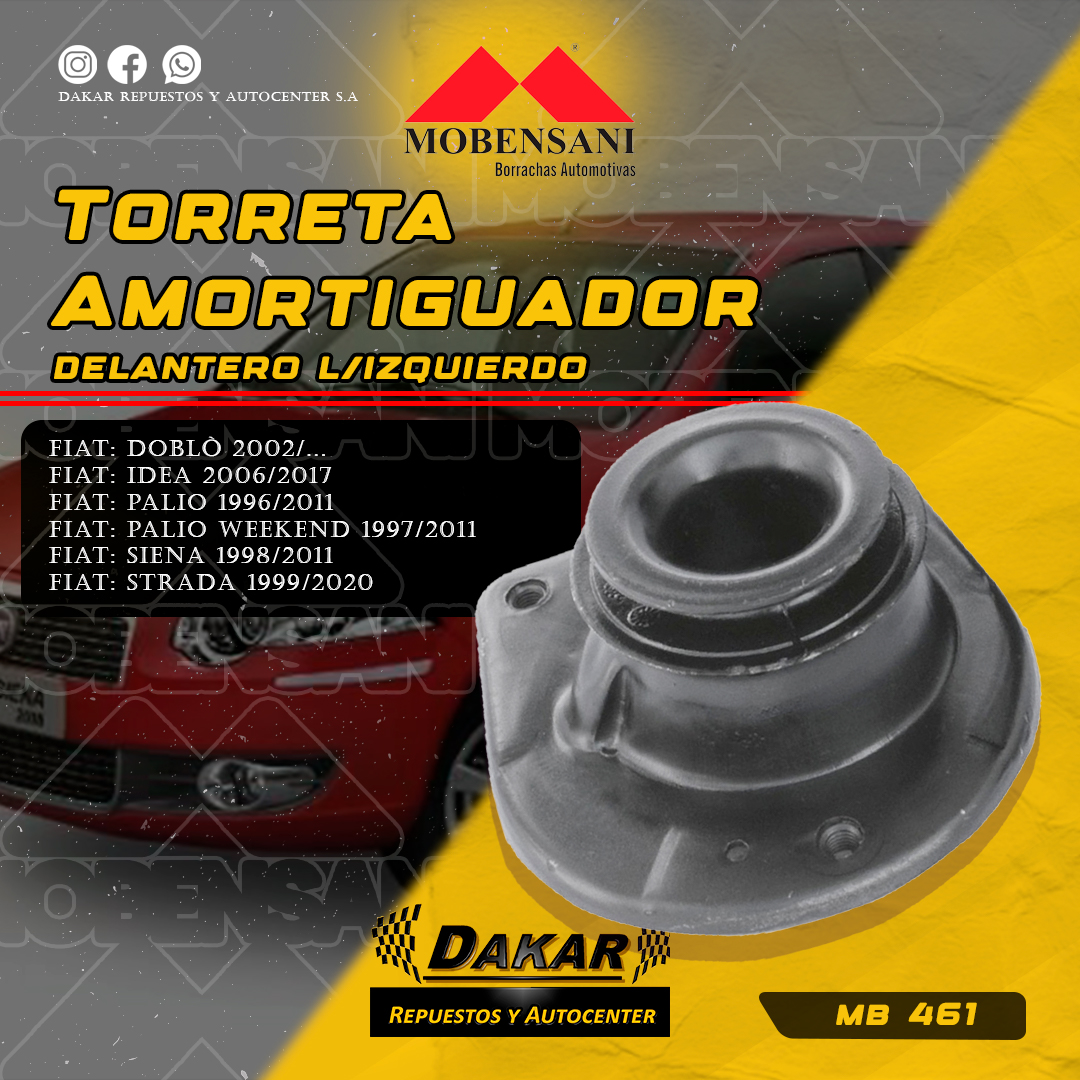 Torreta Amortiguador Delantero Izquierdo