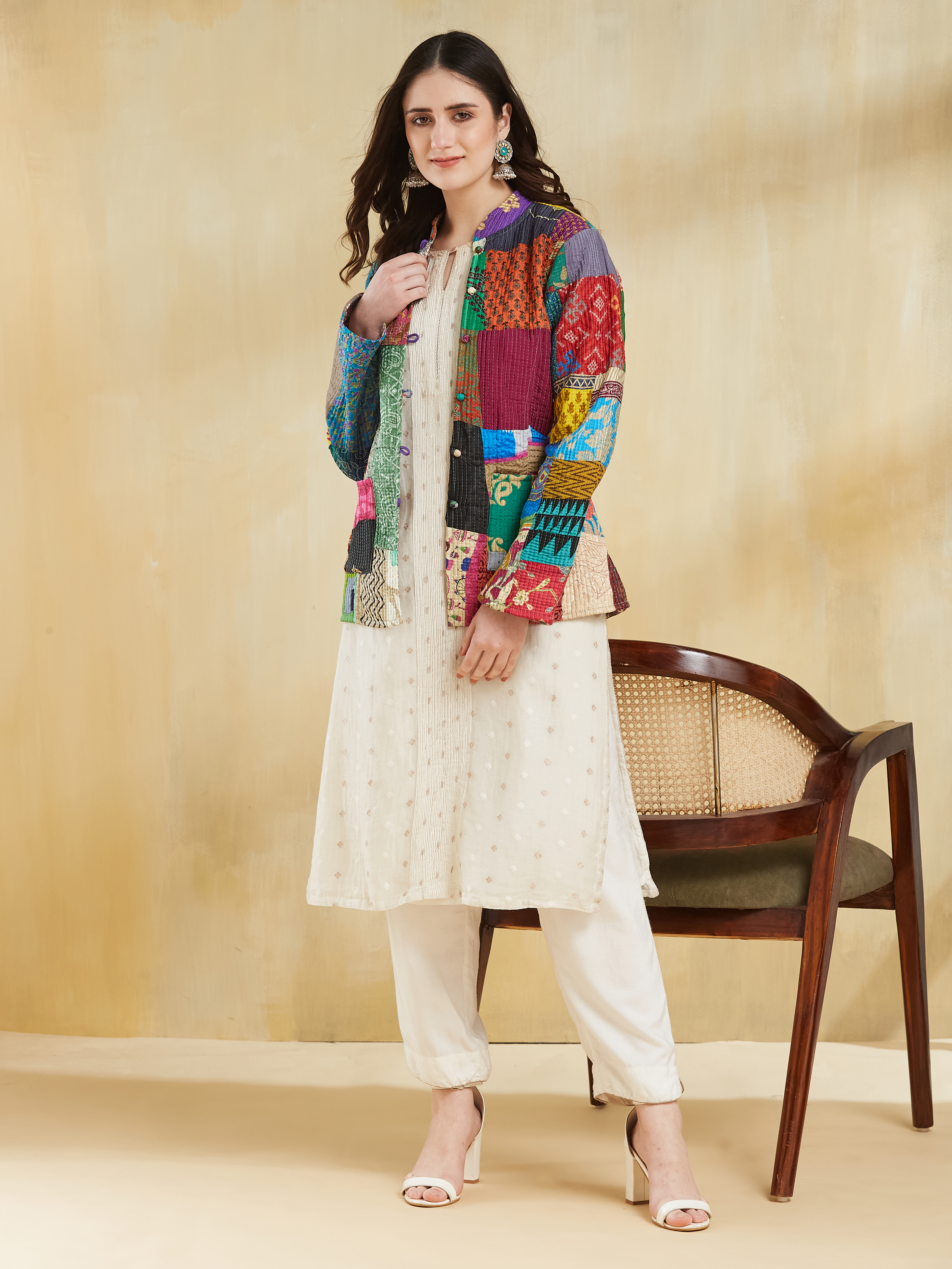 Colorful Patchwork Jacket