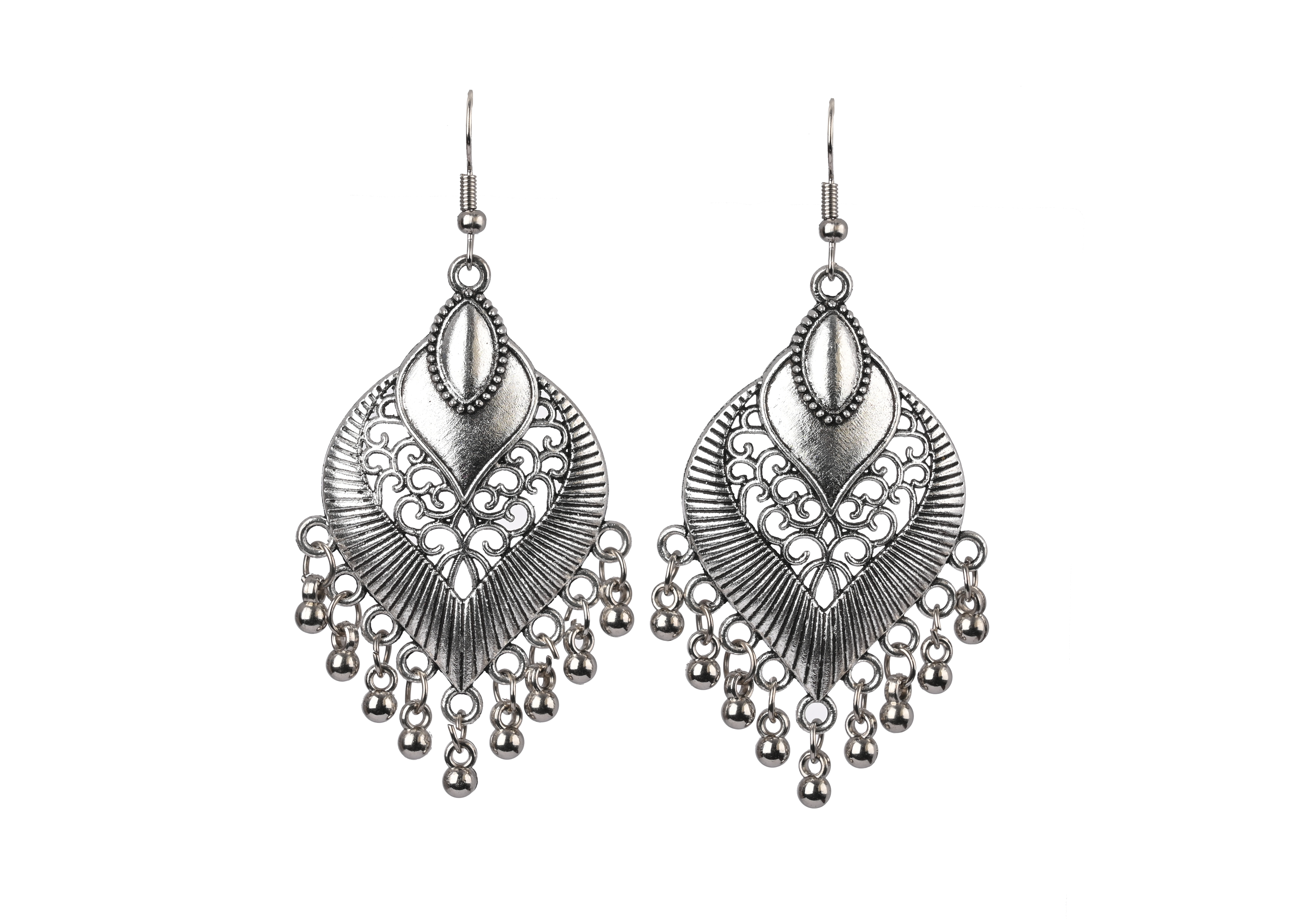 Antique Silver Earrings