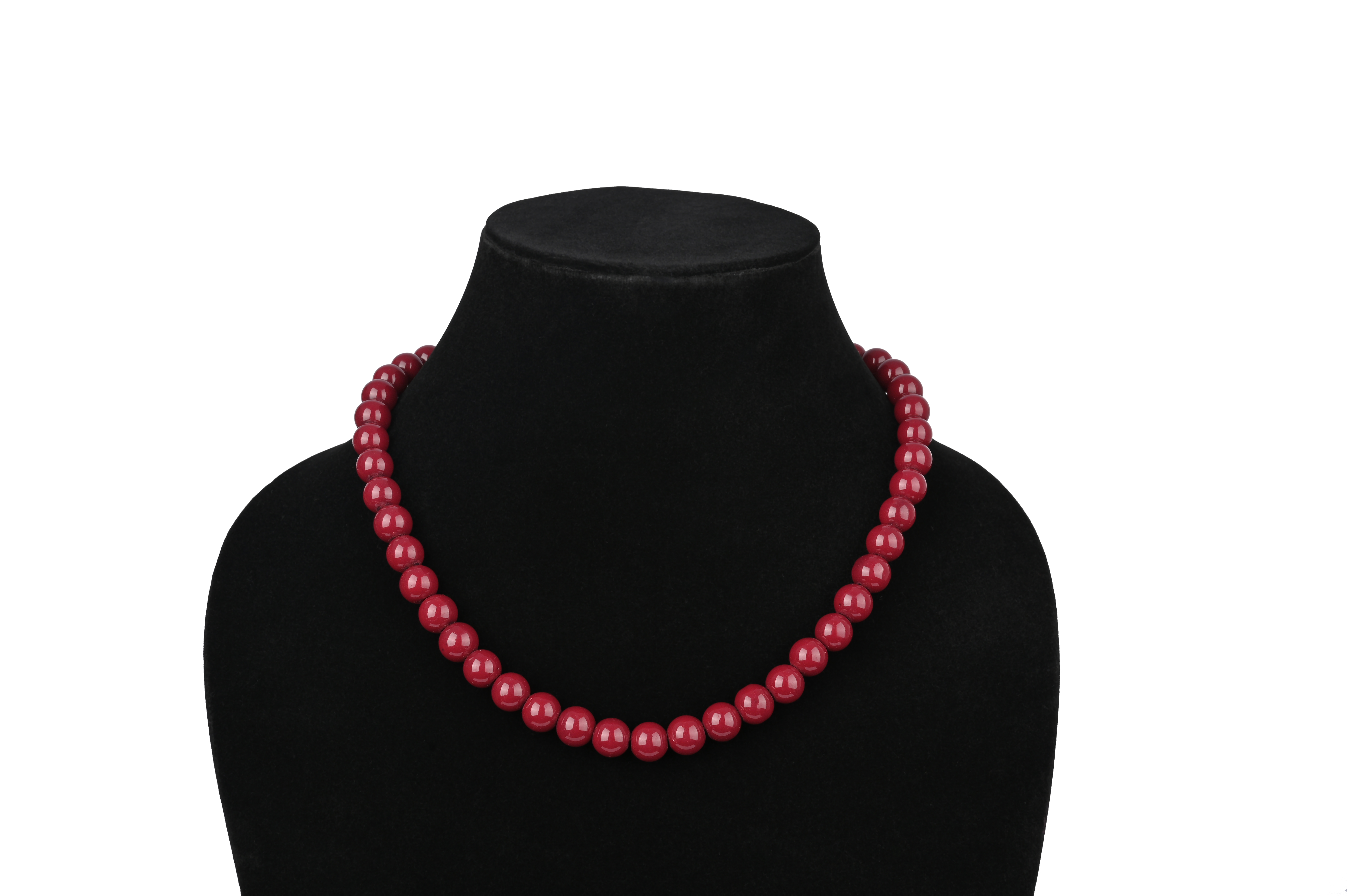 Red Beaded Necklace