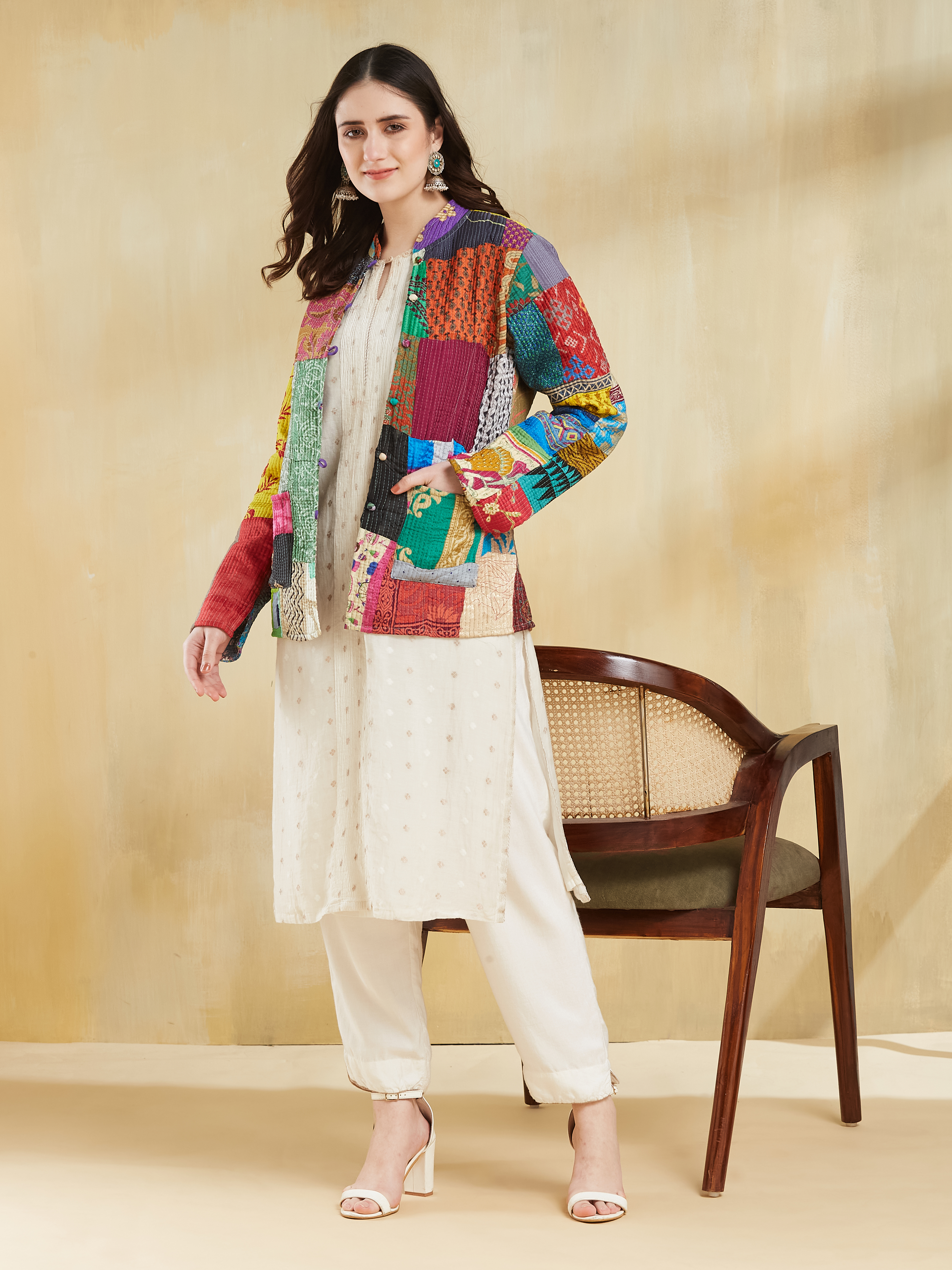 Colorful Patchwork Jacket