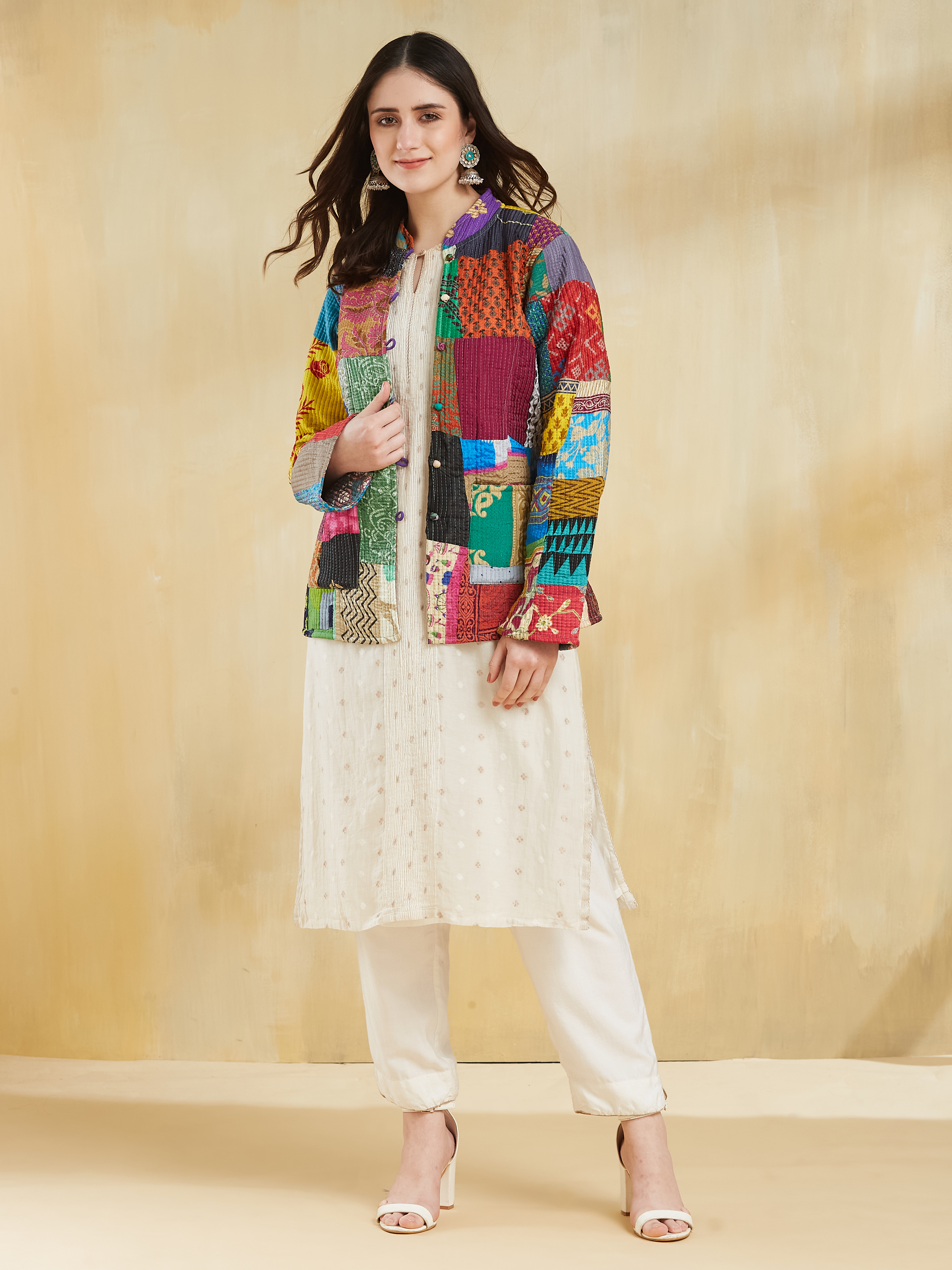 Colorful Patchwork Jacket