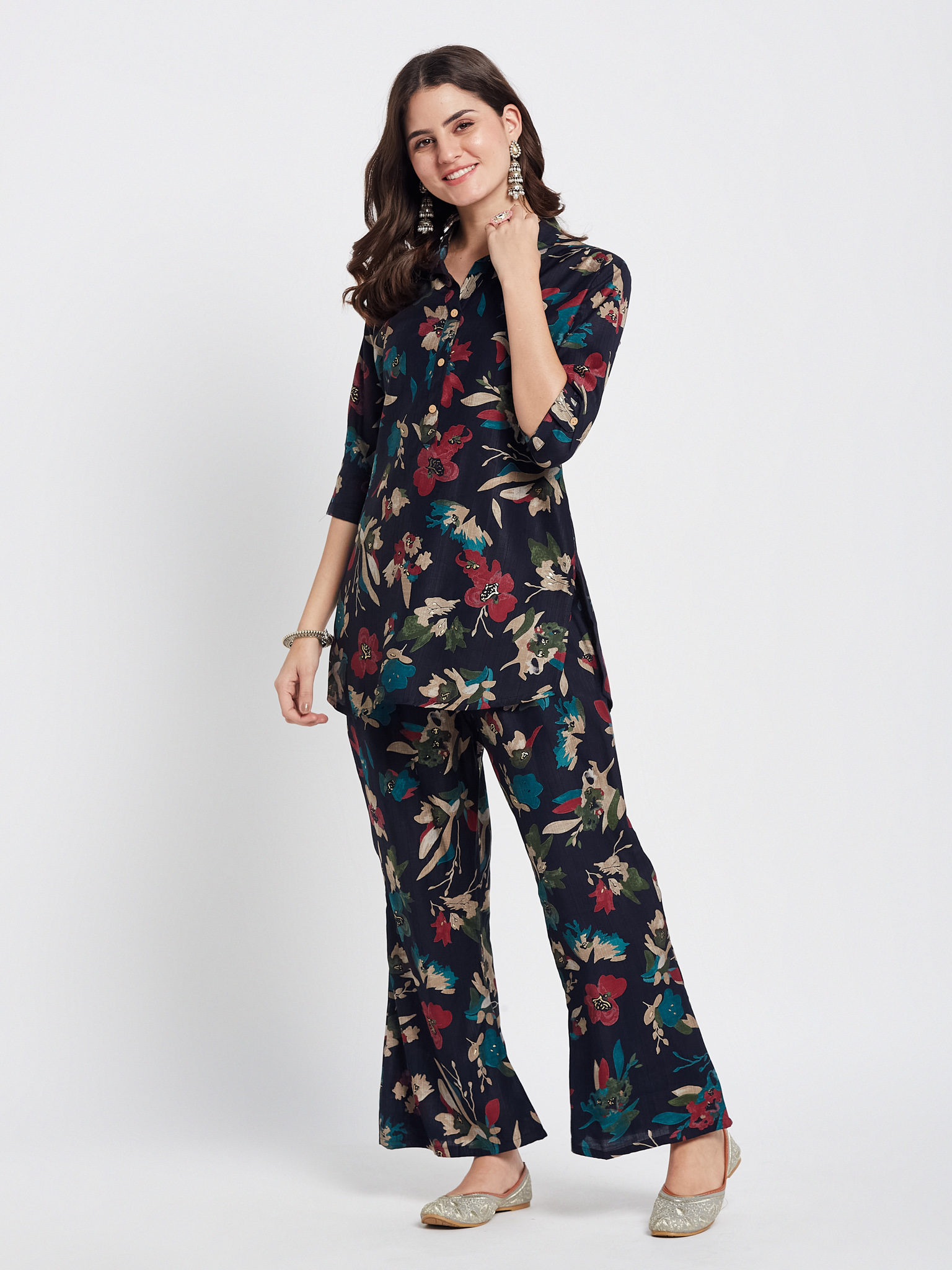 Floral Printed Maxi Dress