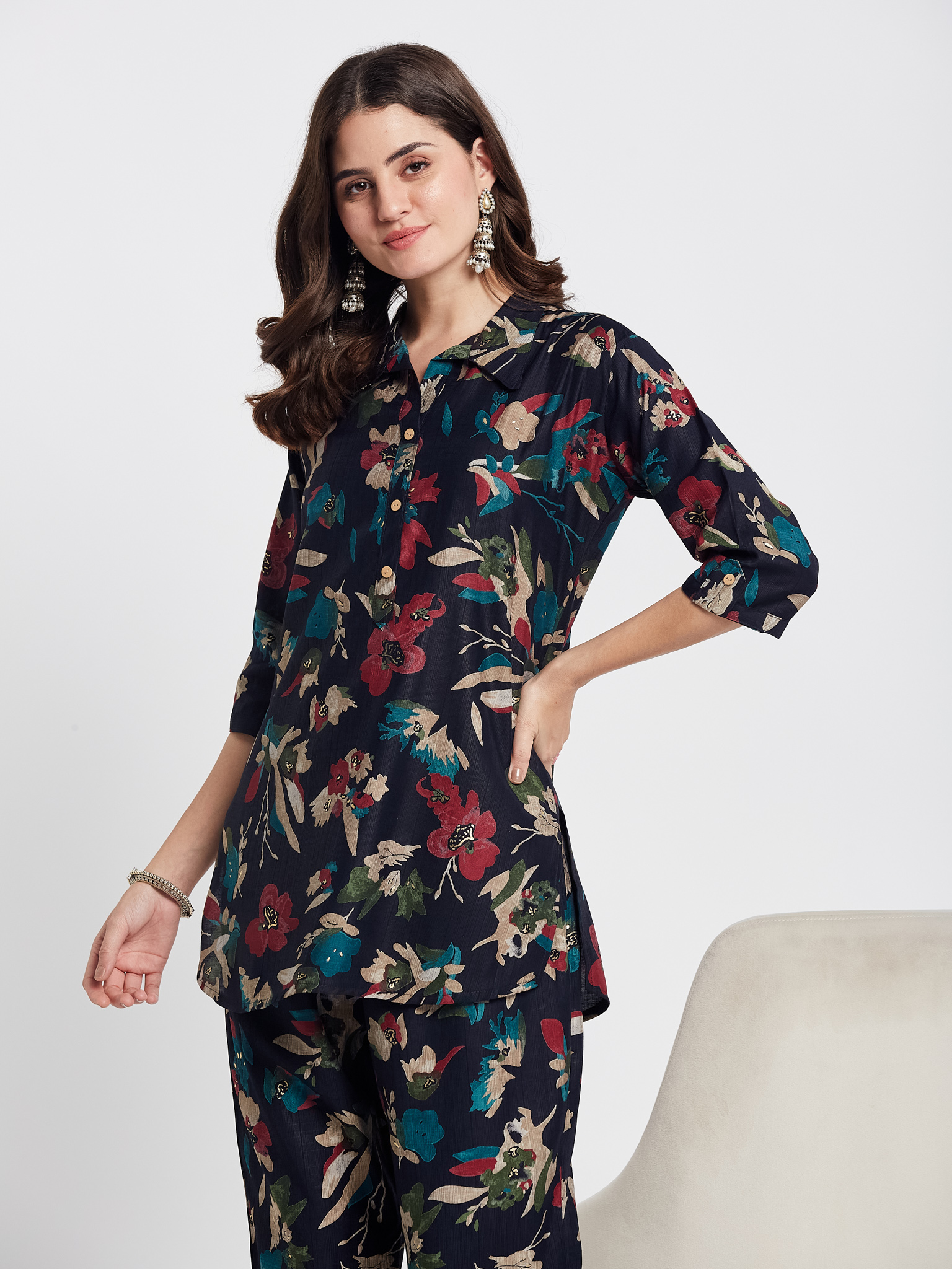 Floral Printed Maxi Dress