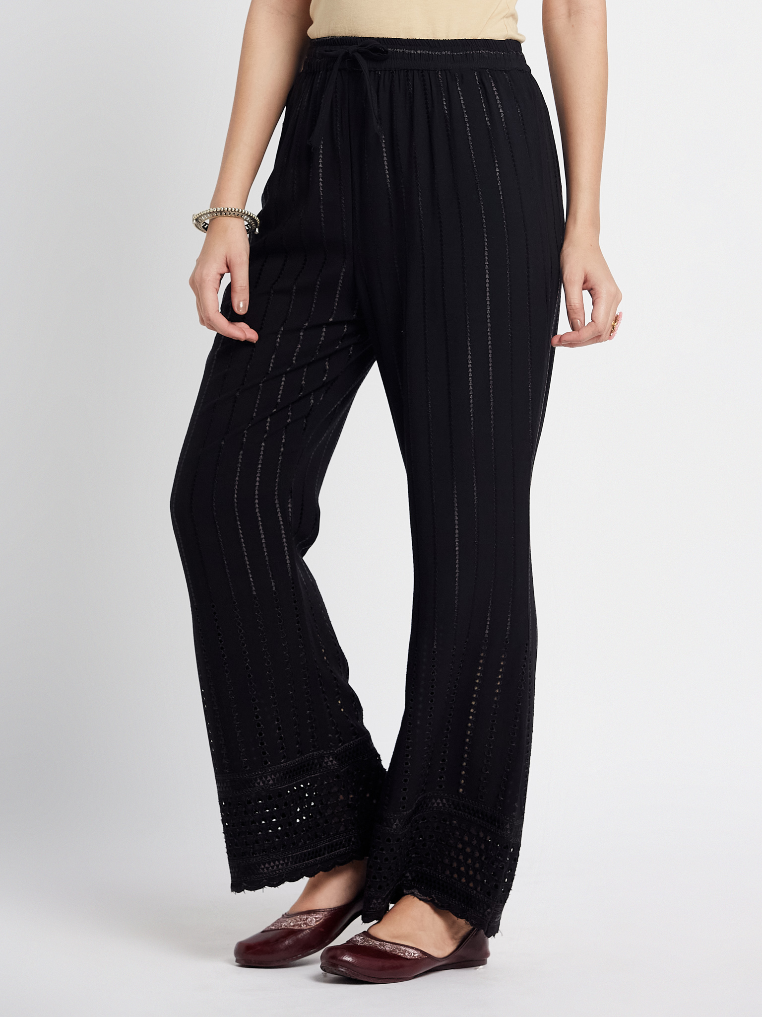 Women's Casual Embroidered pants