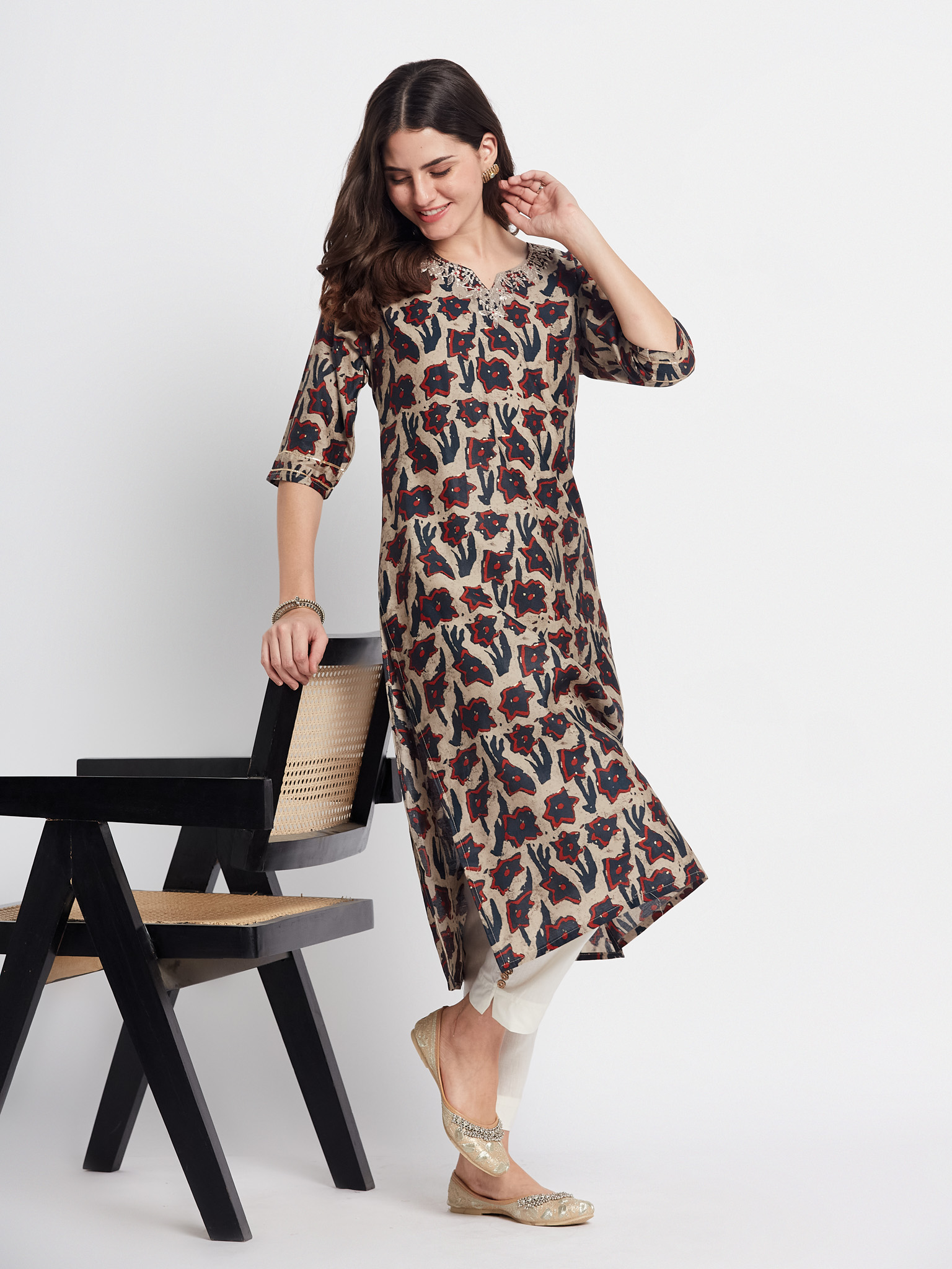 Printed Cotton Kurti