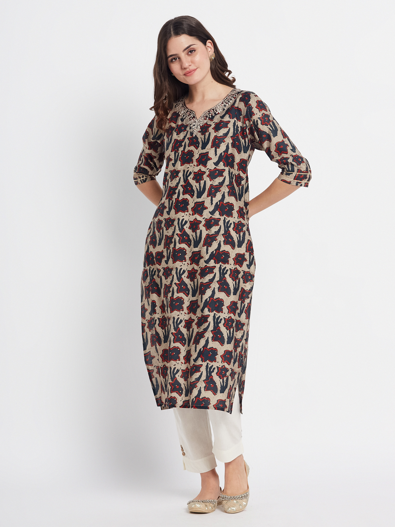 Printed Cotton Kurti