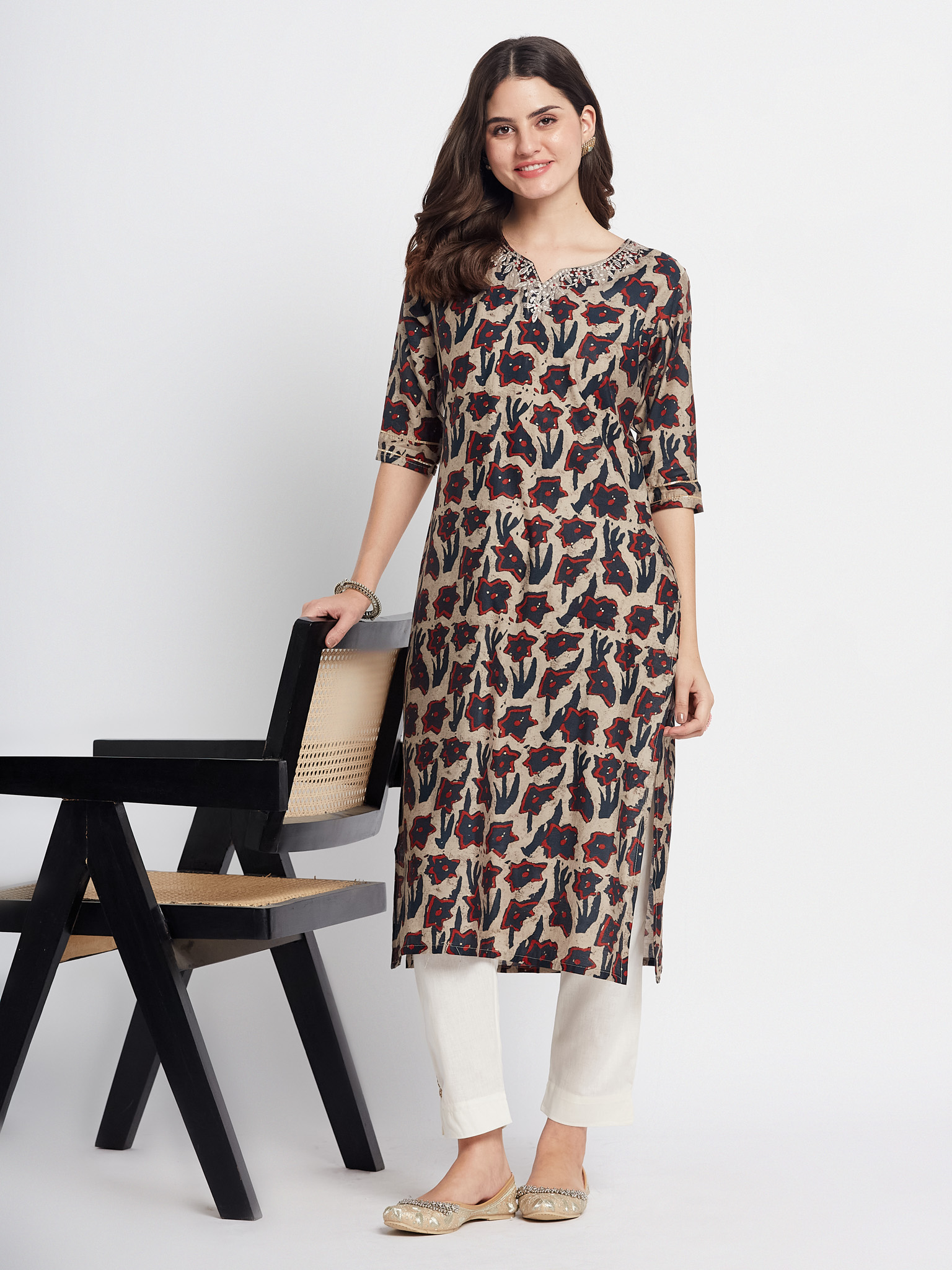 Printed Cotton Kurti