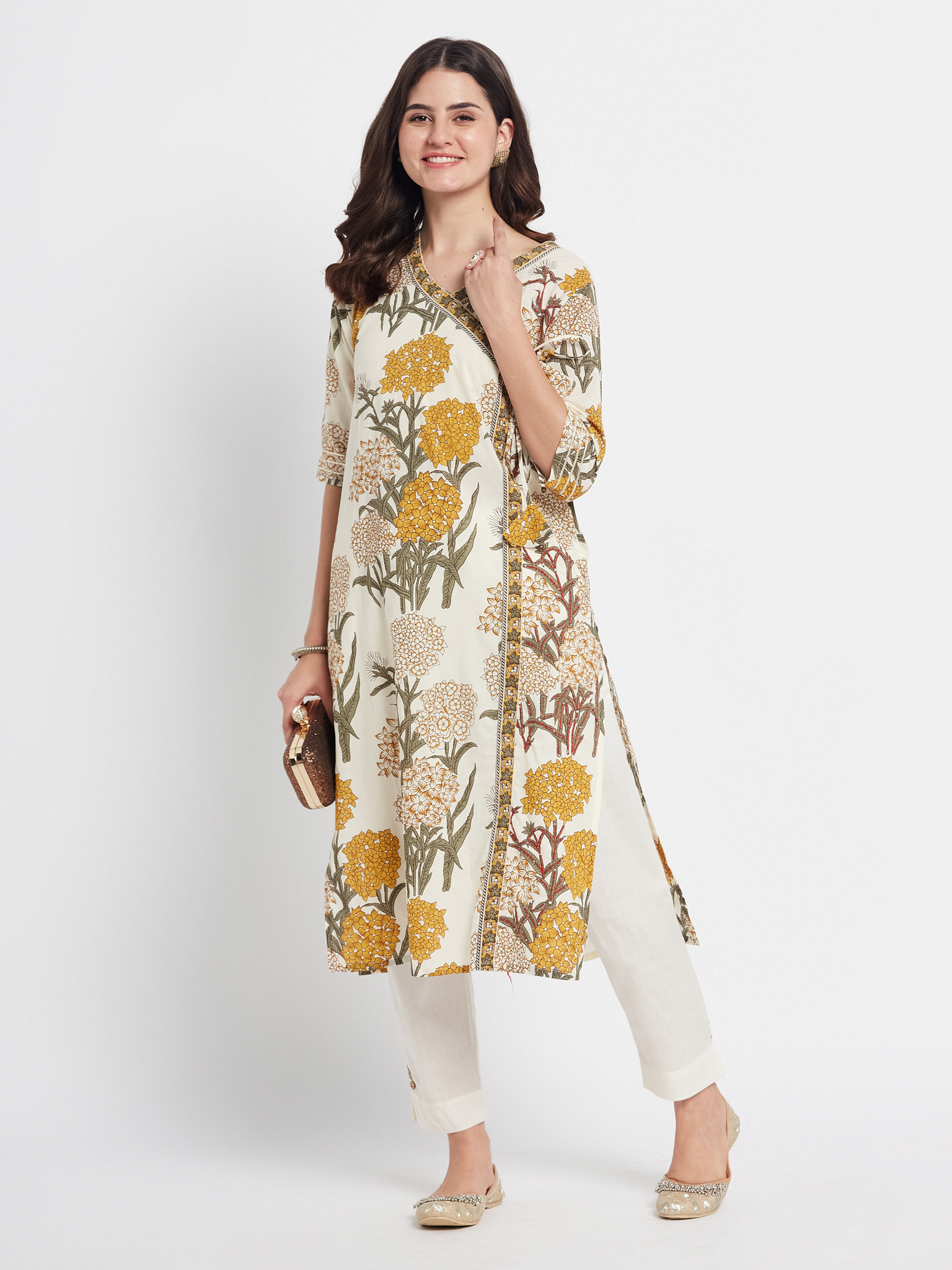 Floral Printed Kurti