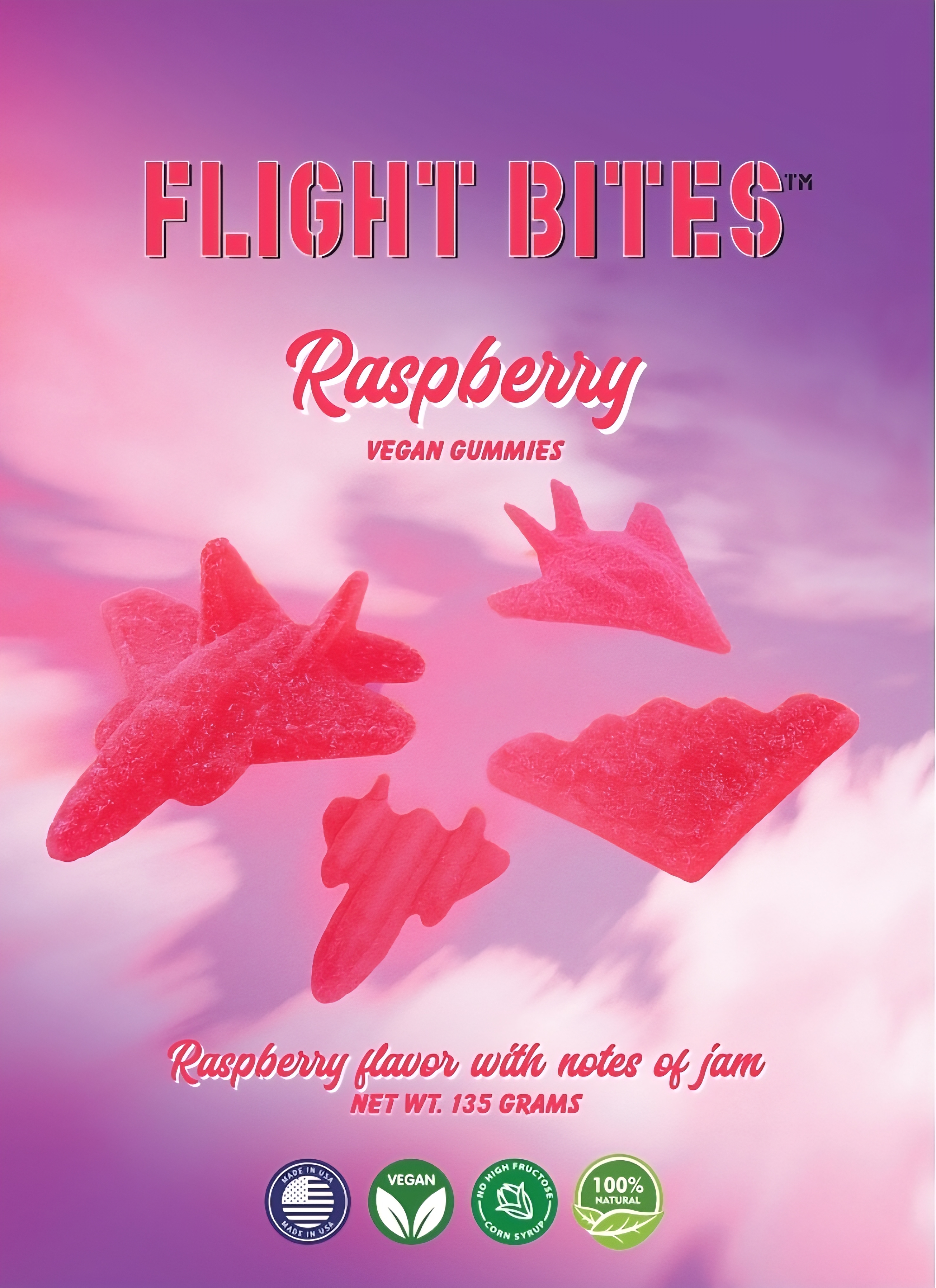 Raspberry Flight Bites