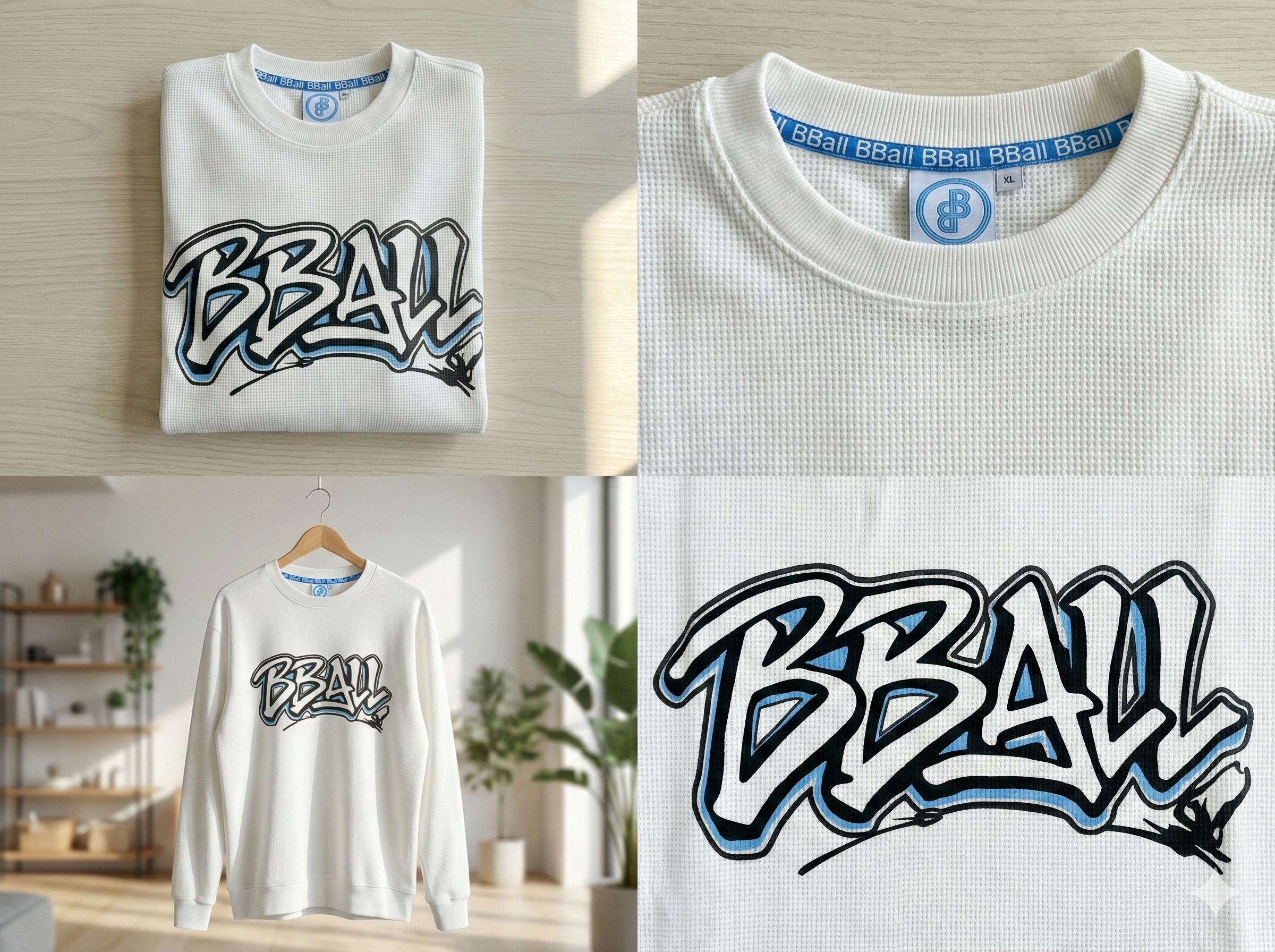 BBall Graffiti Sweater