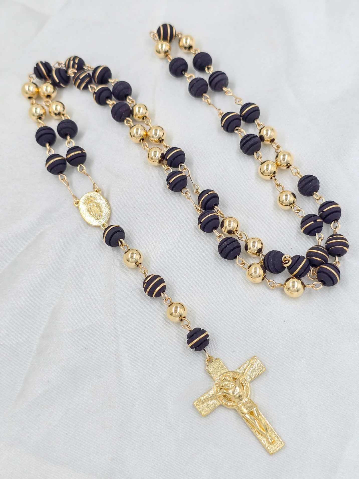 Rosario Oro Laminado 18K
