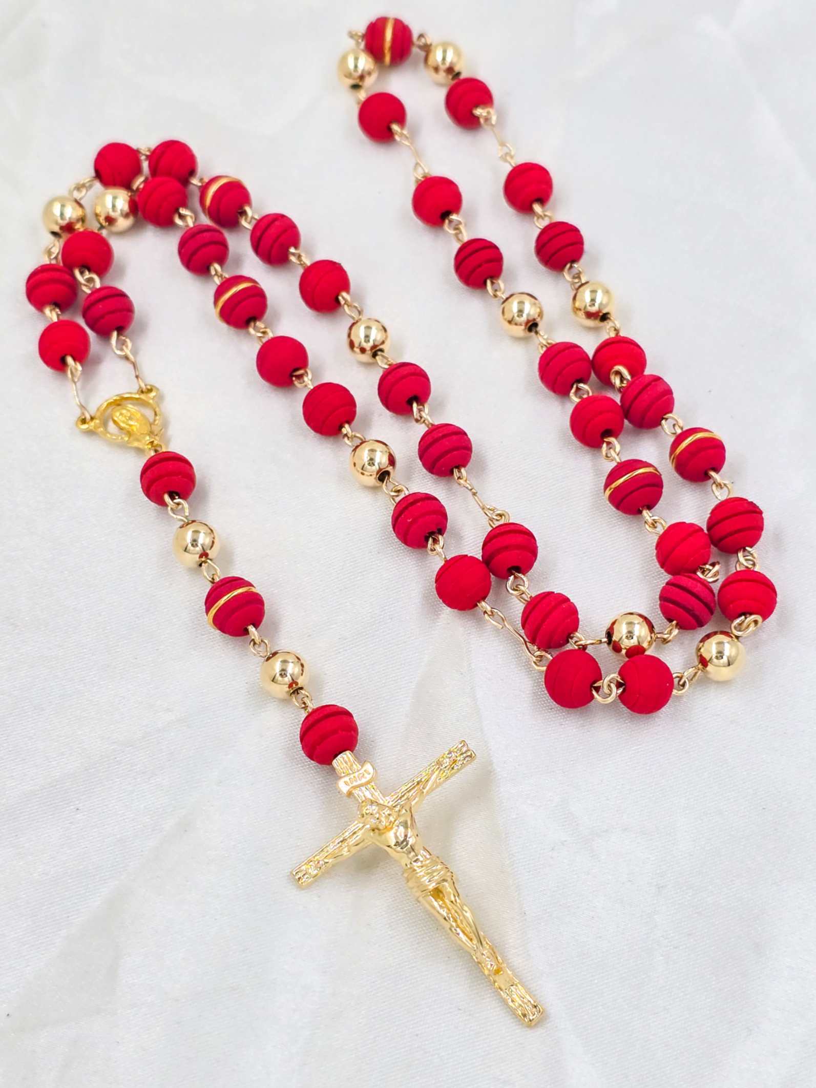 Rosario Oro Laminado 18K