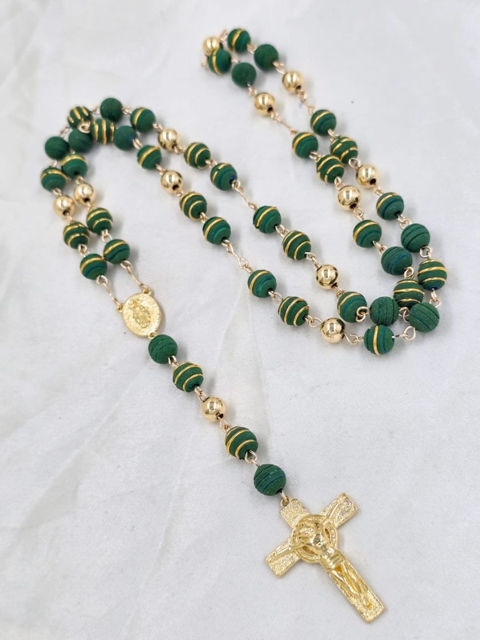 Rosario Oro Laminado 18K