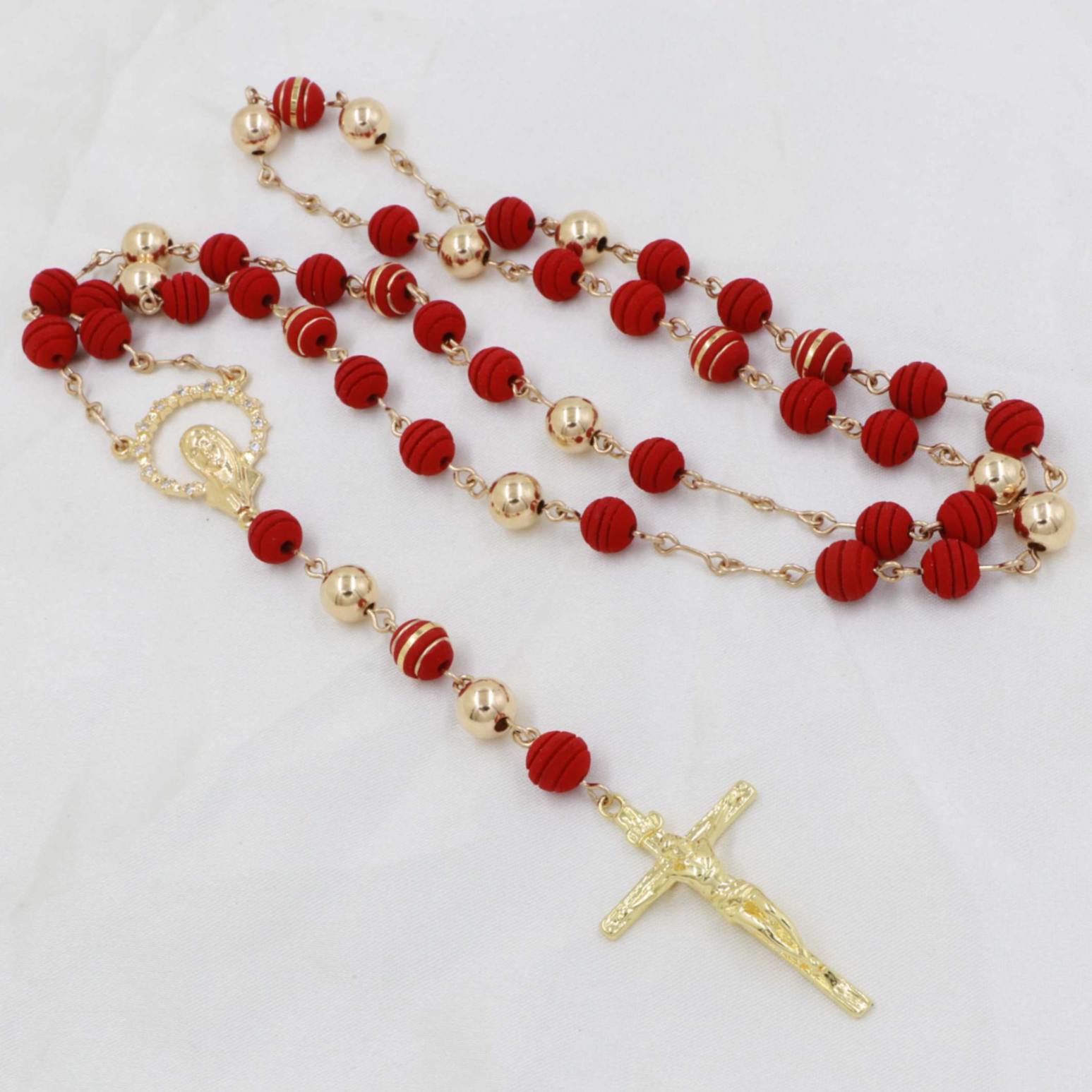 Rosario Oro Laminado 18K