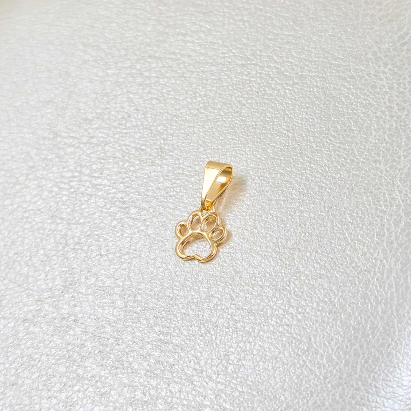 Colgante Huella Mini Oro Laminado 18k