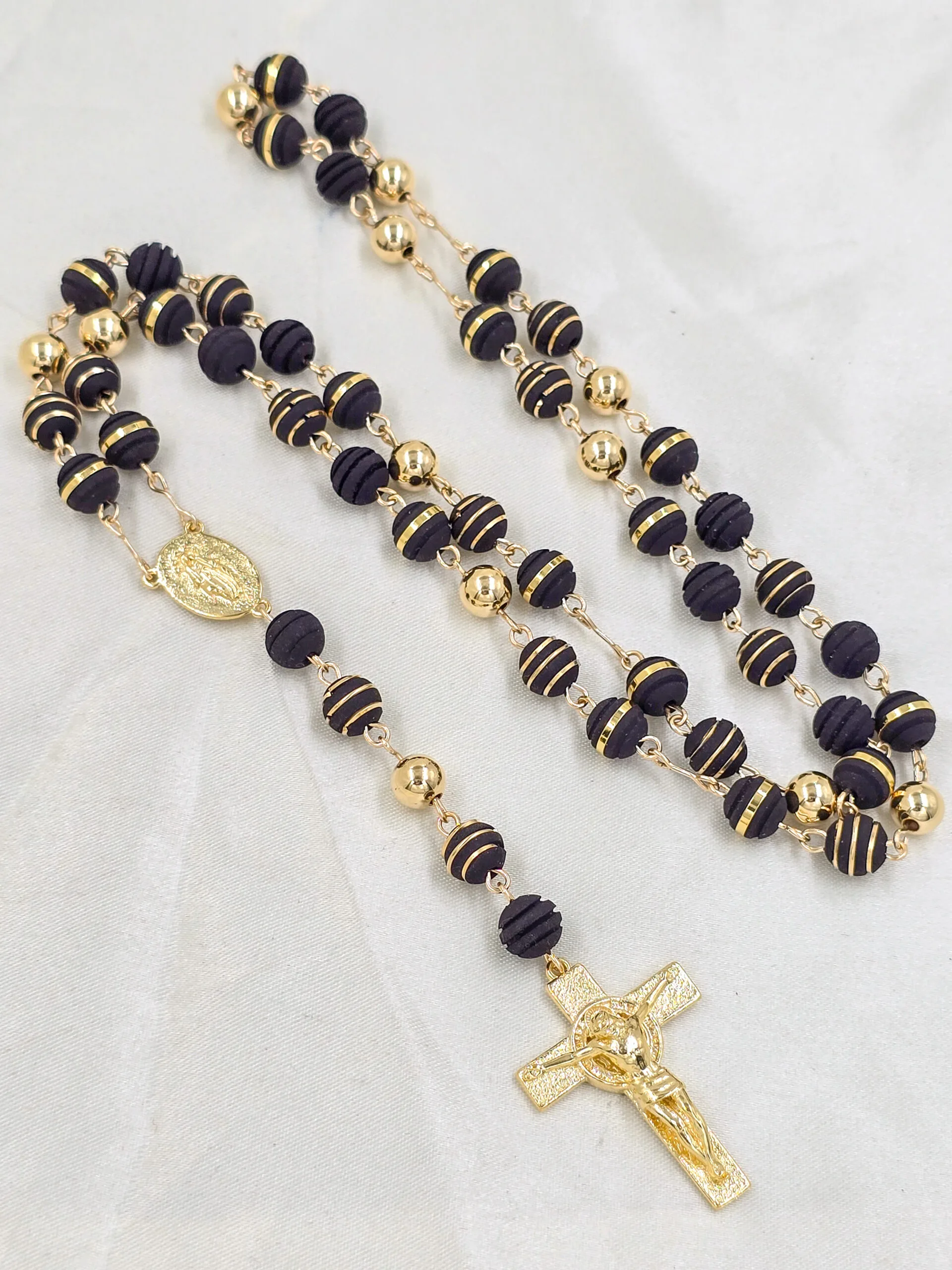Rosario Oro Laminado 18K