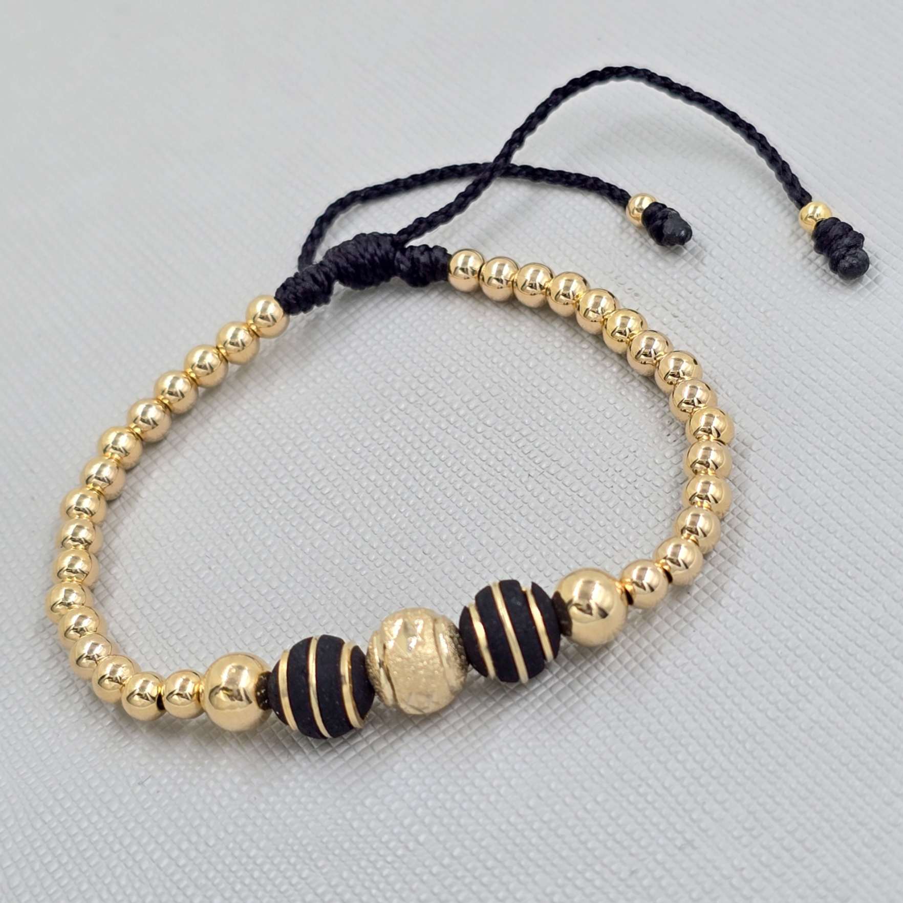 Brazalete Adulto Oro Laminado 18K