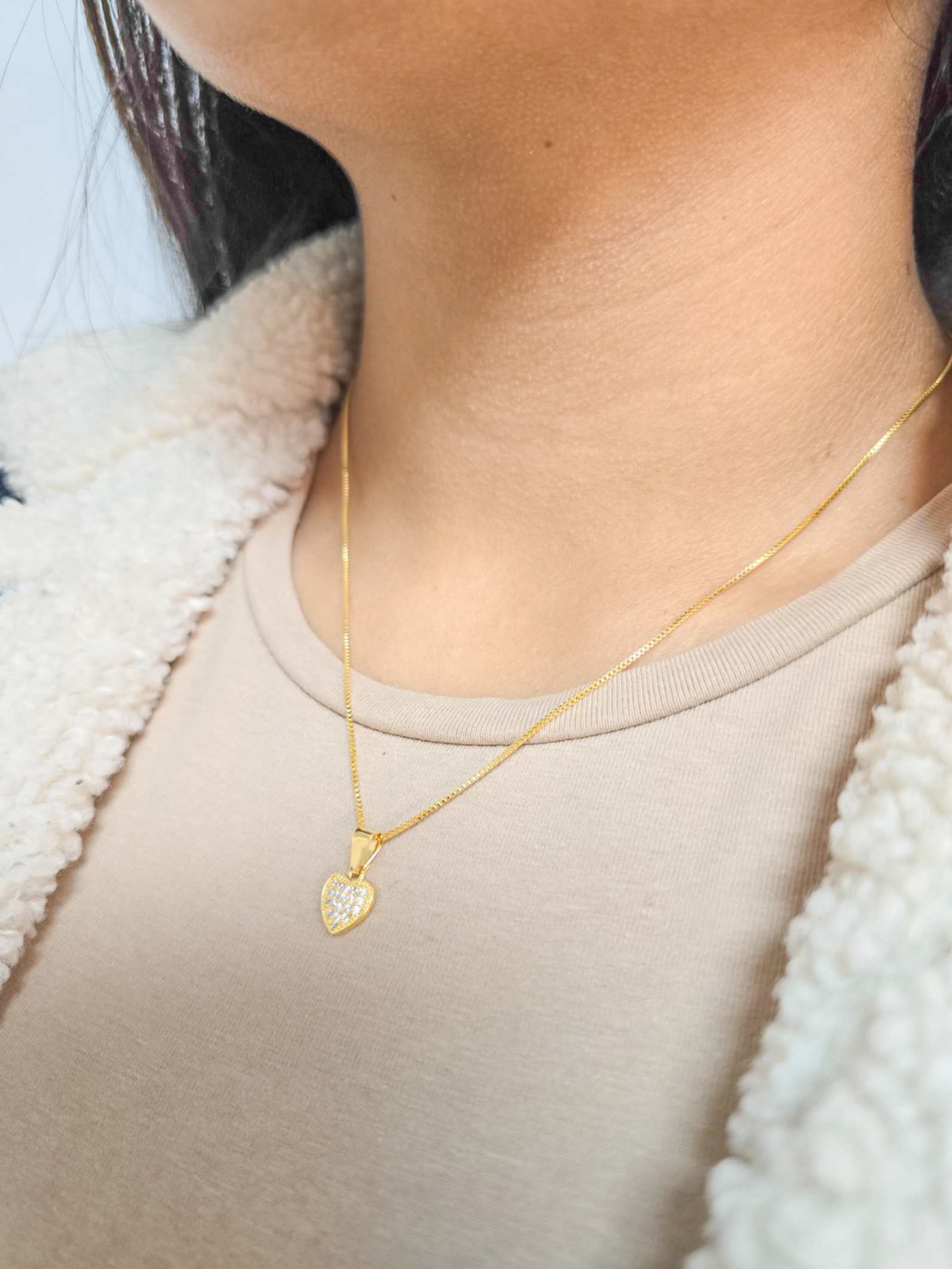 Colgante Little Love Oro Laminado 18k