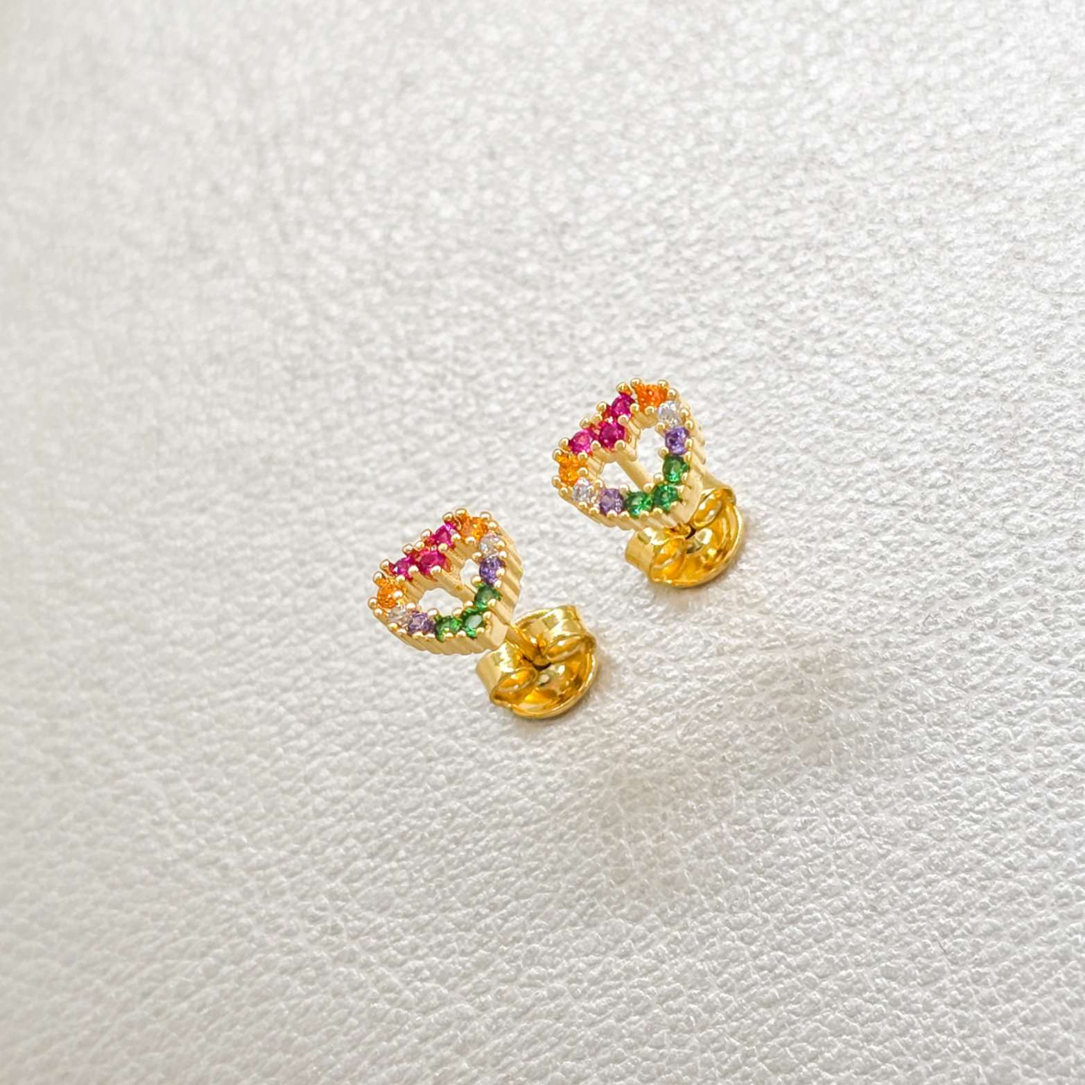Aros Colors Oro Laminado 18K