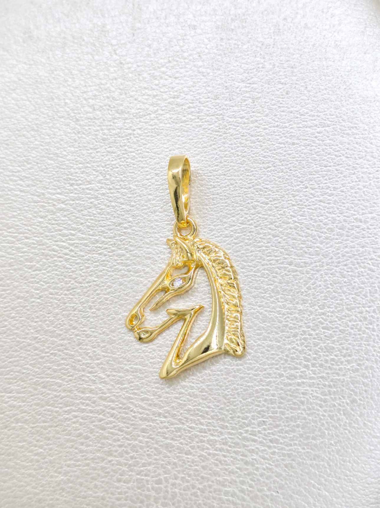 Colgante Caballo Oro Laminado 18k