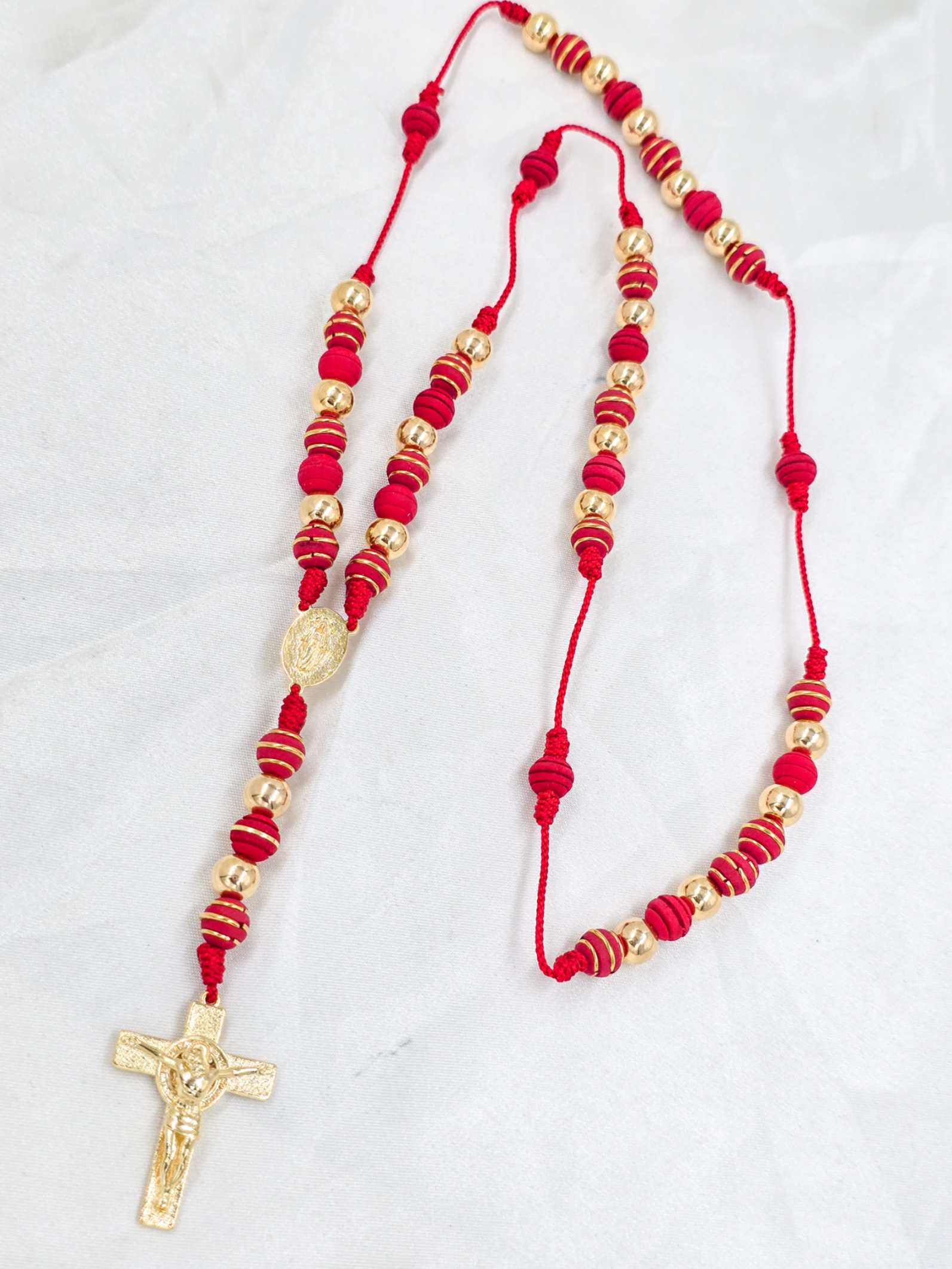 Rosario Oro Laminado 18K