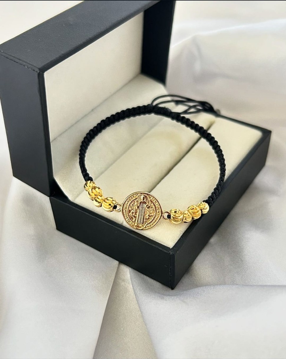 Brazalete Adulto Oro Laminado 18K