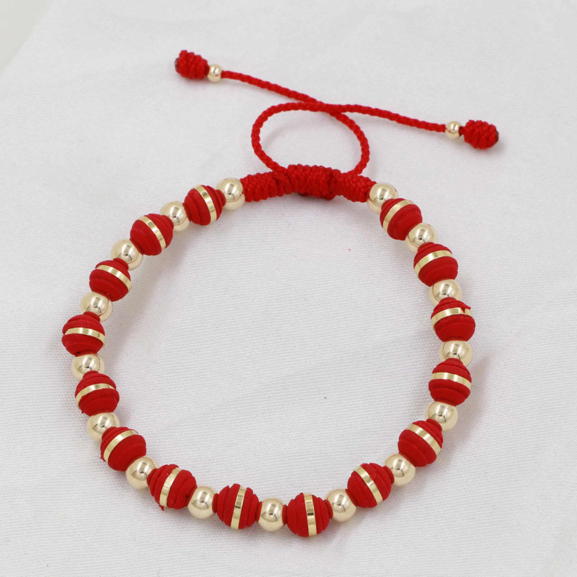 Brazalete Adulto Oro Laminado 18K