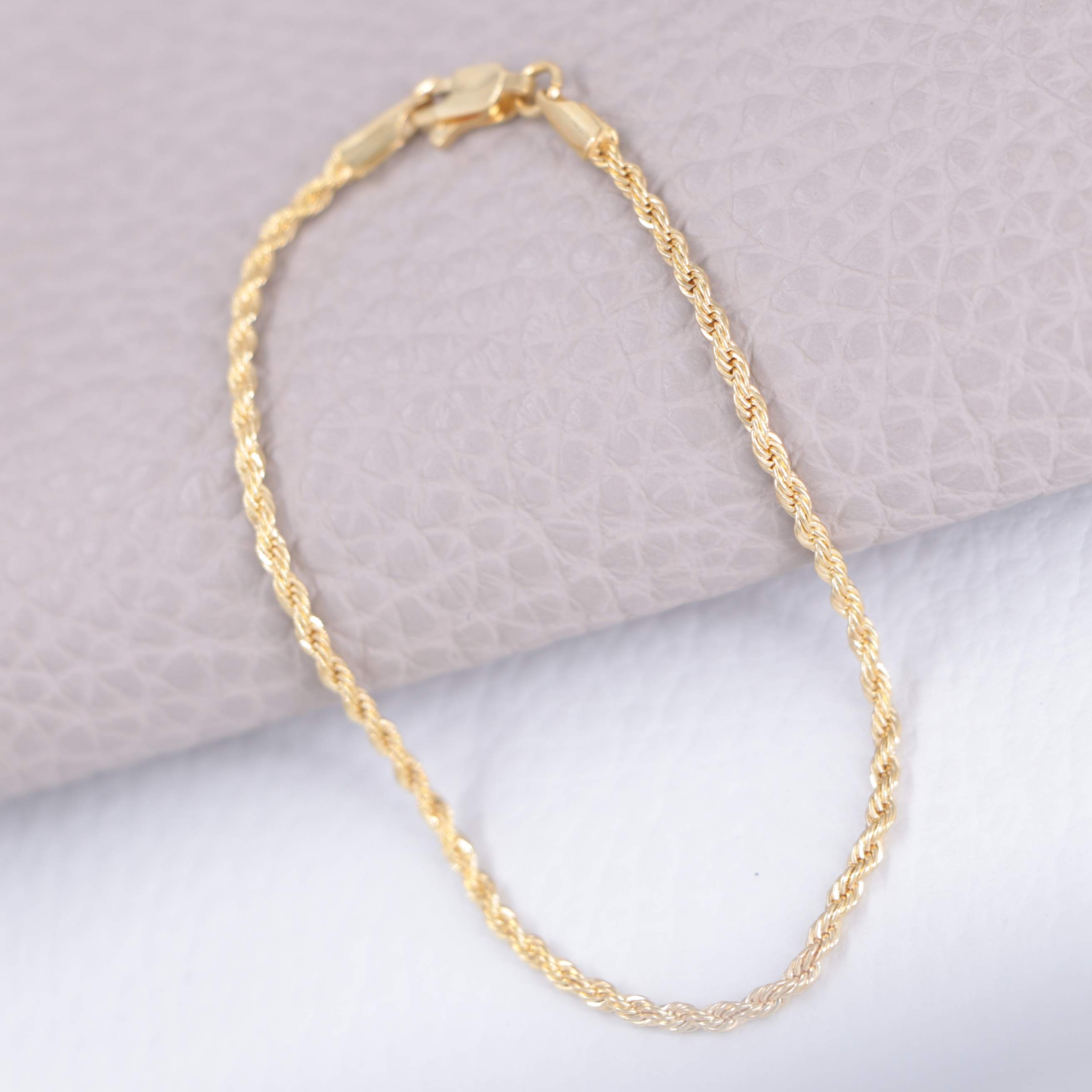 Pulsera Tejido Tourbillon Oro Laminado 18K