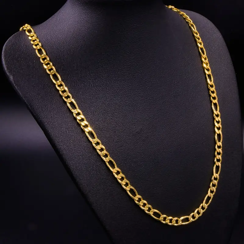 Cadena Cartier Gruesa Oro Laminado 18K