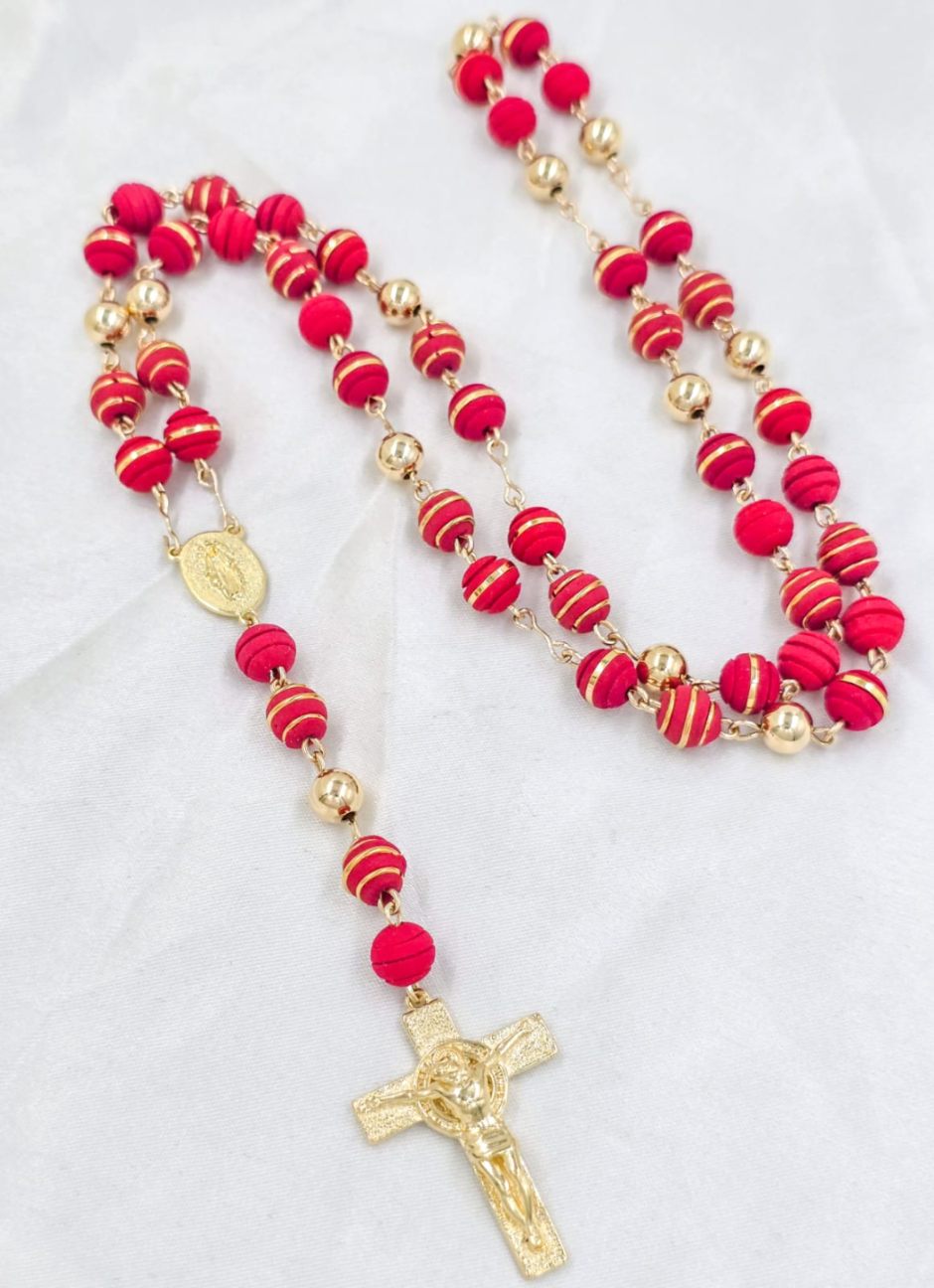 Rosario Oro Laminado 18K