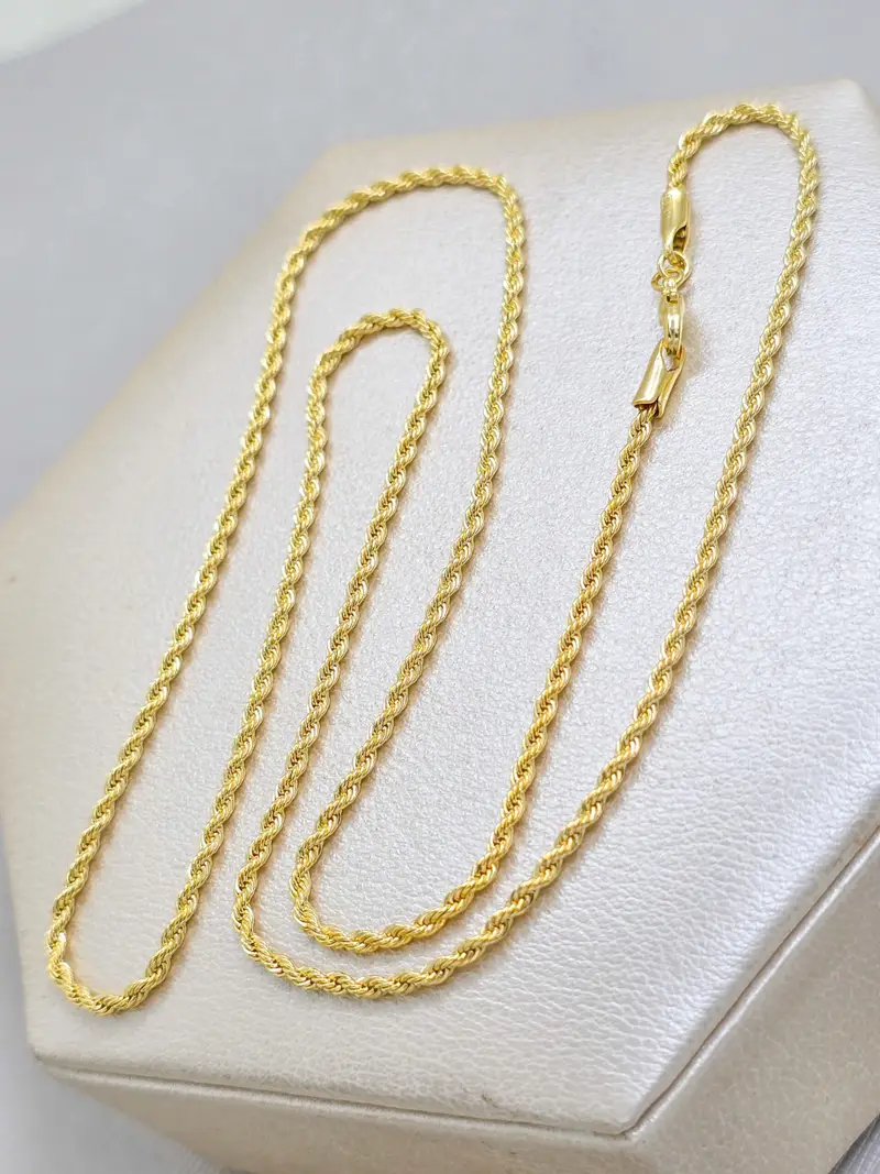 Cadena Tourbillon Oro Laminado 18K