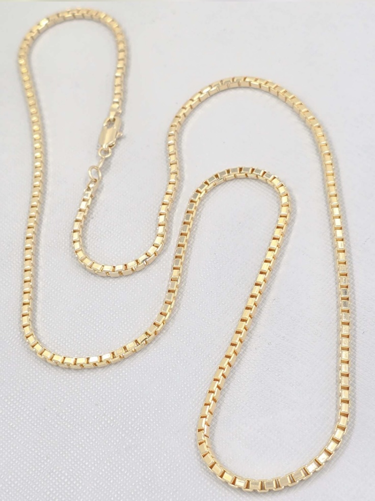 Cadena Veneciana Oro Laminado 18K