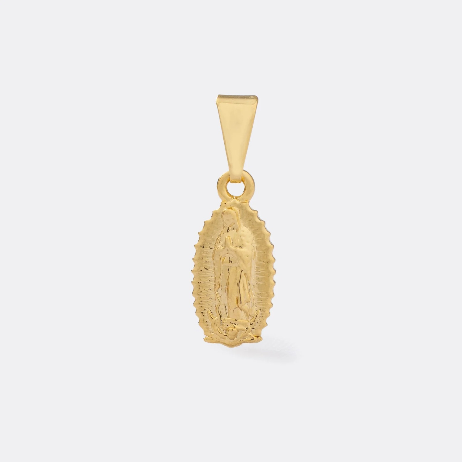 Colgante Virgen Guadalupe Oro Laminado 18k