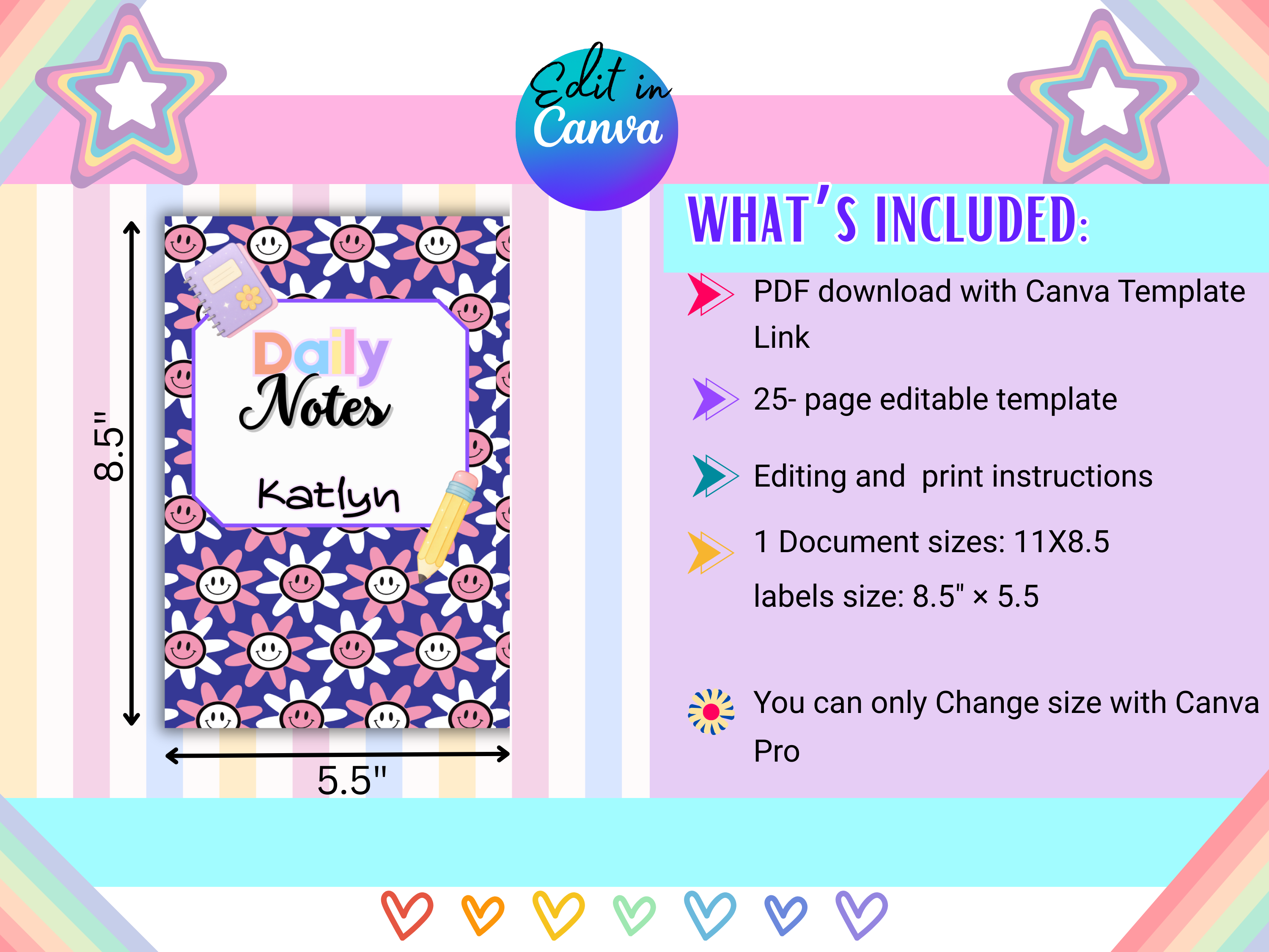 Half Sheet Folder & Classroom Organization Labels | Editable Teacher Supply Bin Labels | Back to School Student Printable Subject Labels