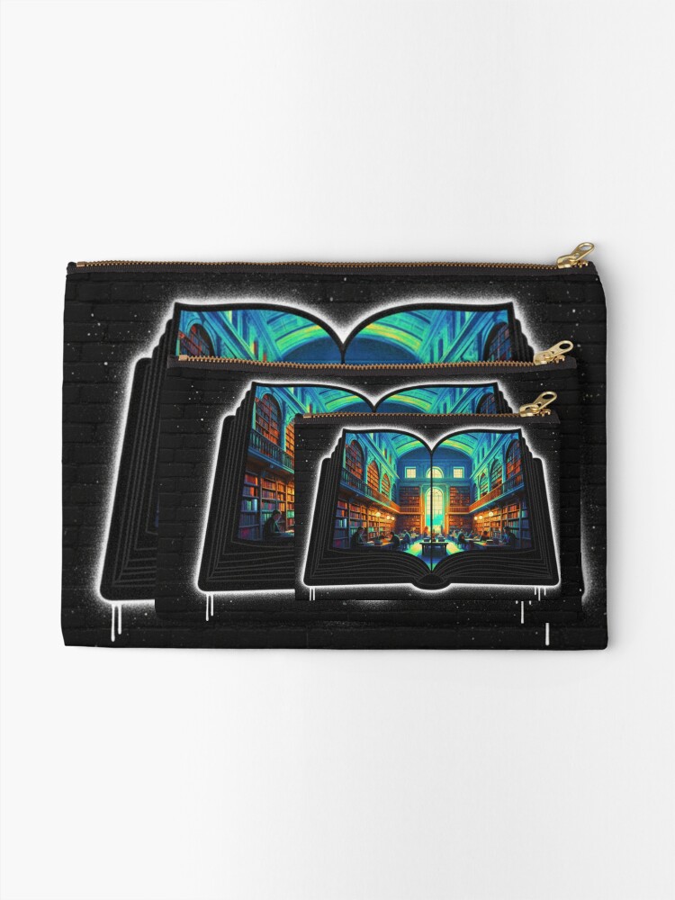 Power in Pages Zipper Pouch
