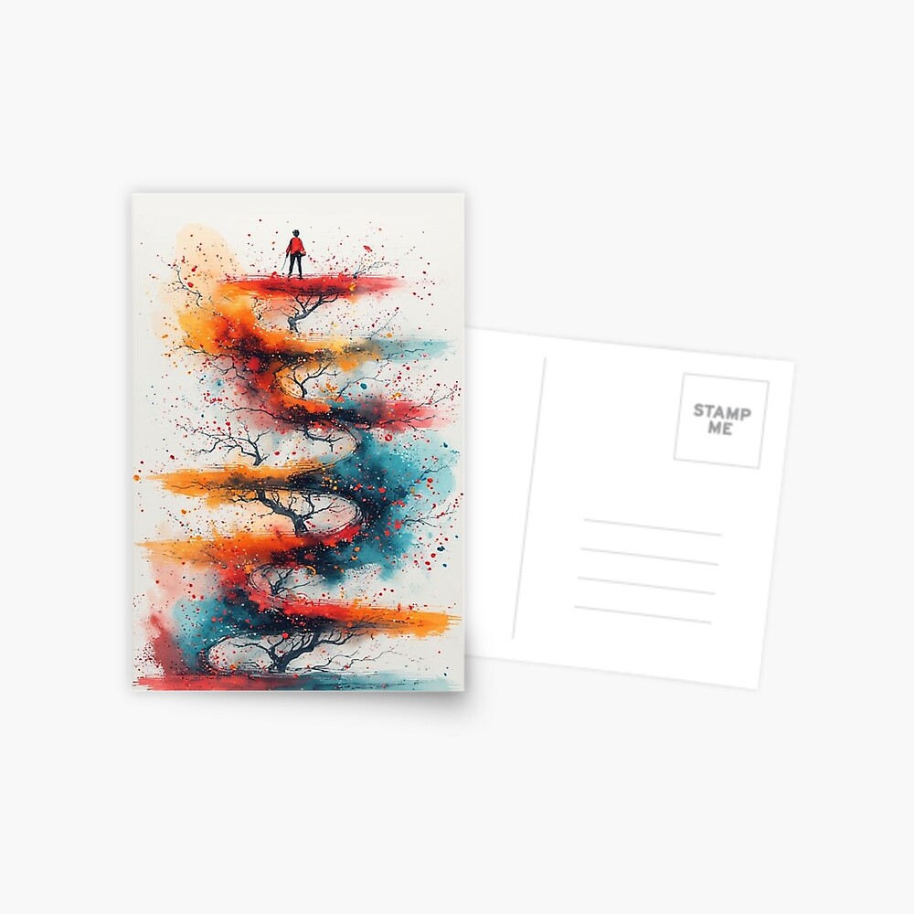 Echoes Of A Journey Postcard