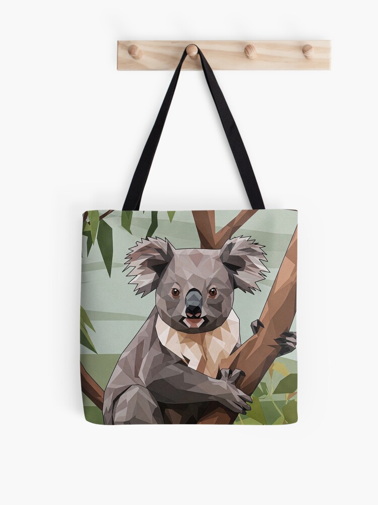Geometric Koala Tote Bag