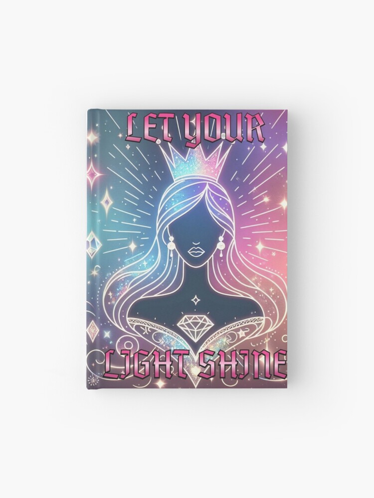 Let Your Light Shine Spiral Notebook / Hardcover Journal