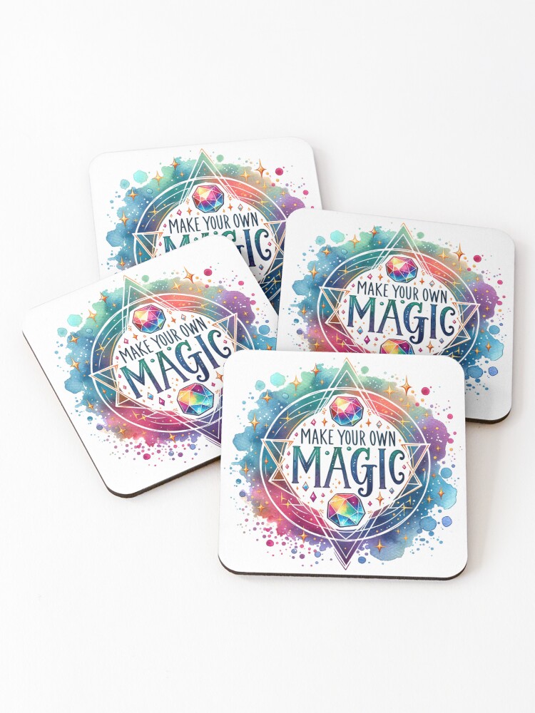 Make Your Own Magic Coasters