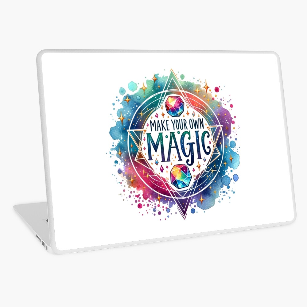 Make Your Own Magic Laptop Skin
